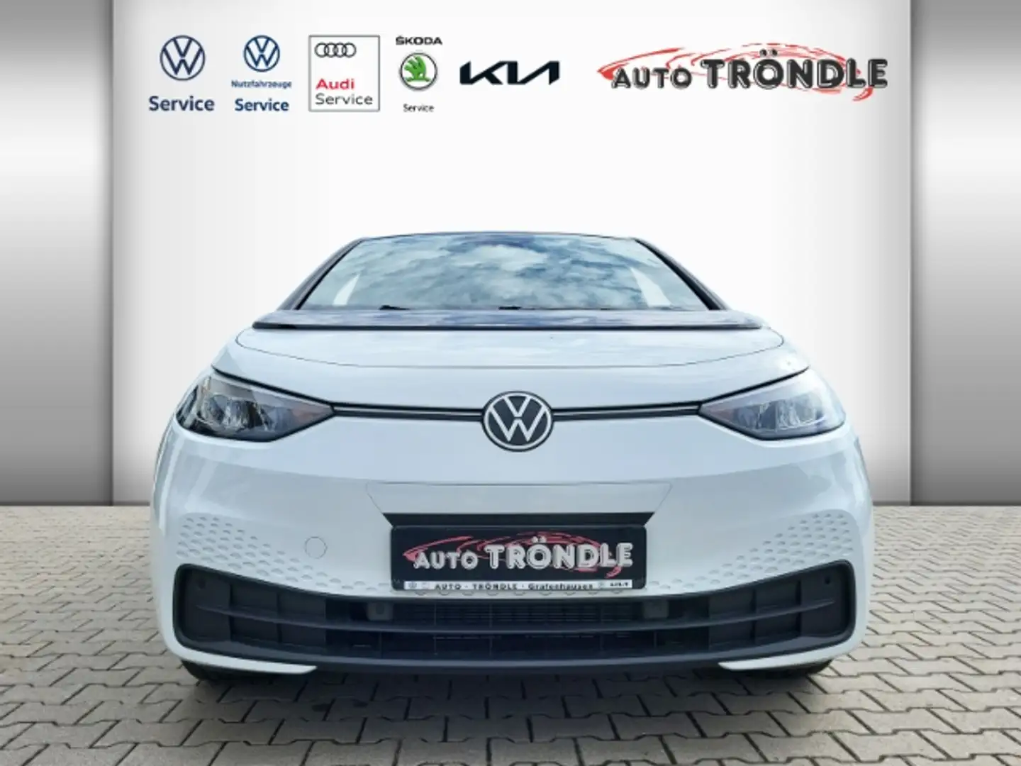 Volkswagen ID.3 Pro Performance 150 kW +CCS+Navi+Kamera+SHZ Weiß - 2