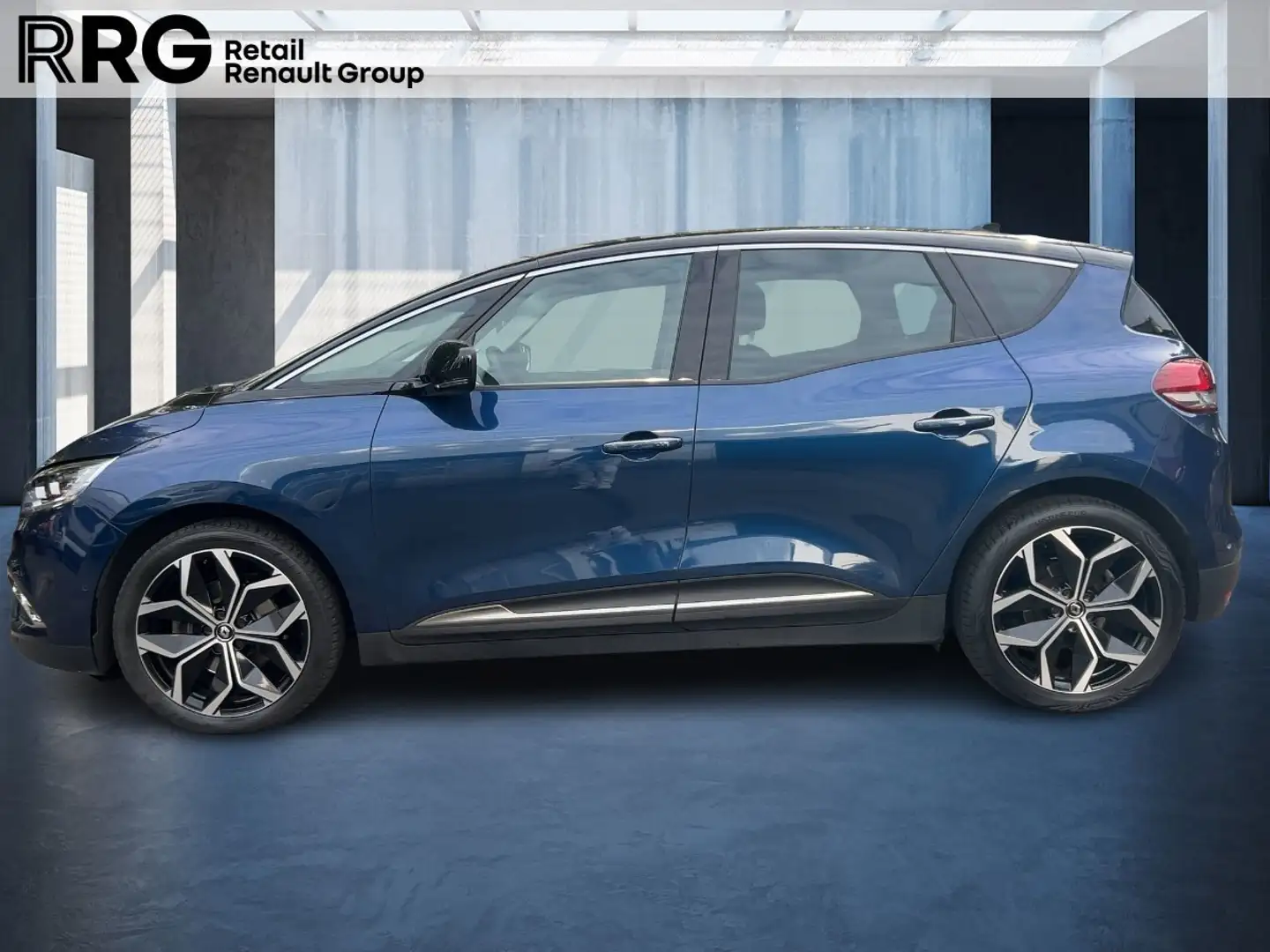 Renault Scenic TECHNO TCe 140 EDC Apple CarPlay Blauw - 2