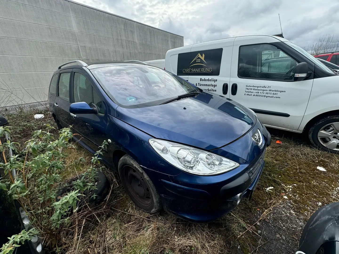 Peugeot 307 SW Premium Bleu - 2