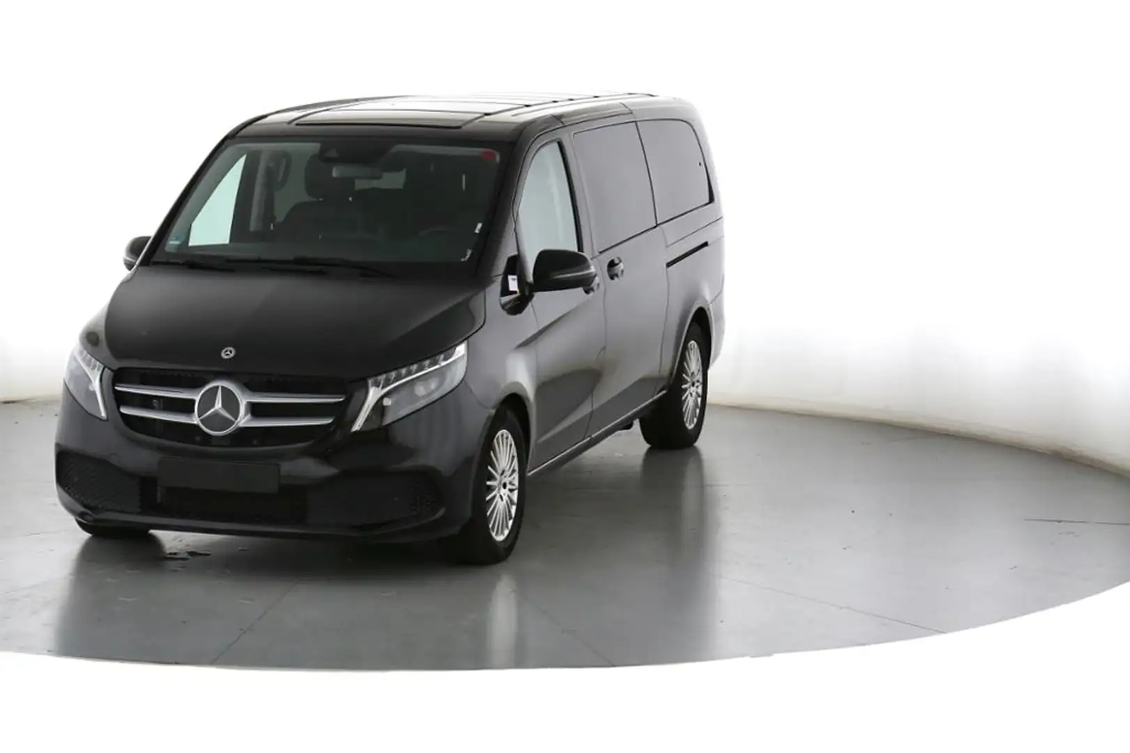 Mercedes-Benz V 300 d EDITION Extralang +Burm+el.Schiebe+AHK Zwart - 1