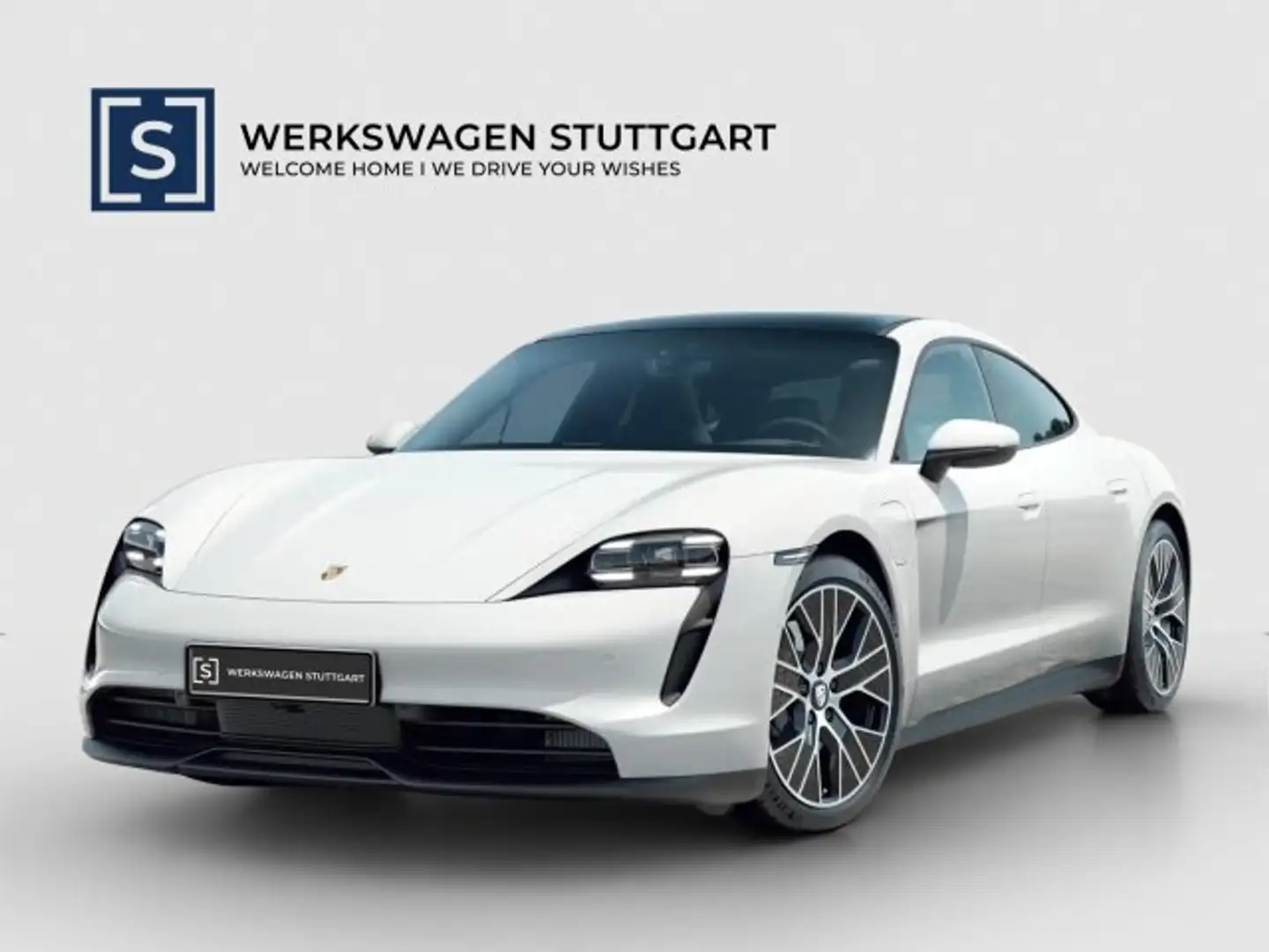 Porsche Taycan Taycan Plus Glasdach I Beifahrer Display I 4xSH Blanc - 1