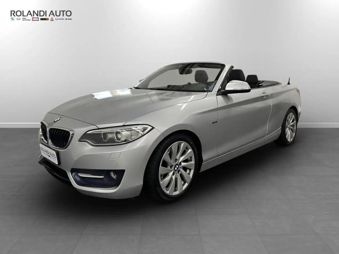 BMW 220 d Cabrio Sport auto Gris - 1