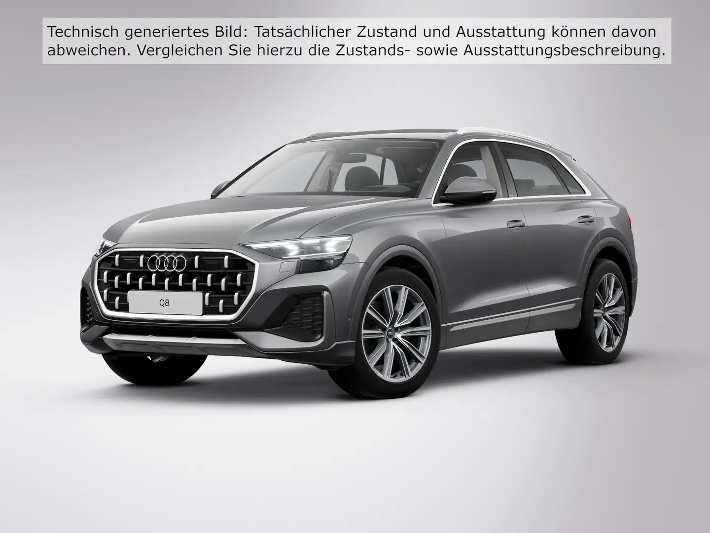 Audi Q8 50 TDI Q LM21 LUFT AHK ALLRDLKG BuO HuD MATRI Grau - 2