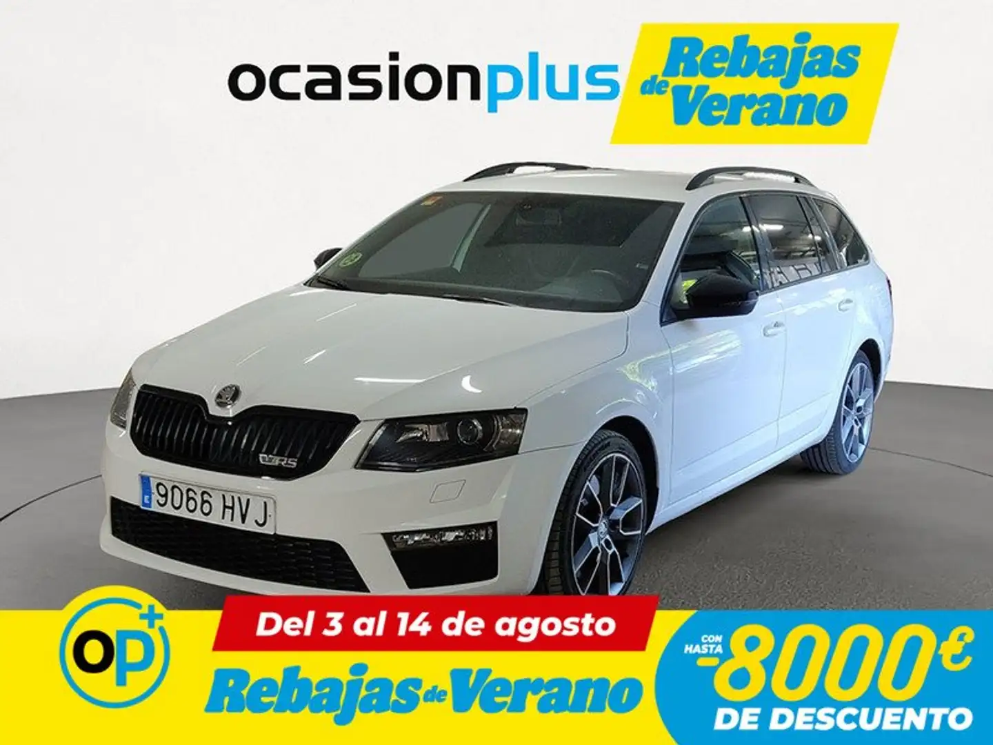 Skoda Octavia Combi 2.0TDI RS DSG Blanco - 1