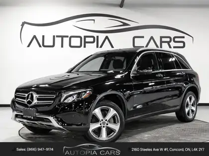Black 2017 Mercedes-Benz GLC 300 4MATIC SUV / Crossover All-Wheel Drive Automatic