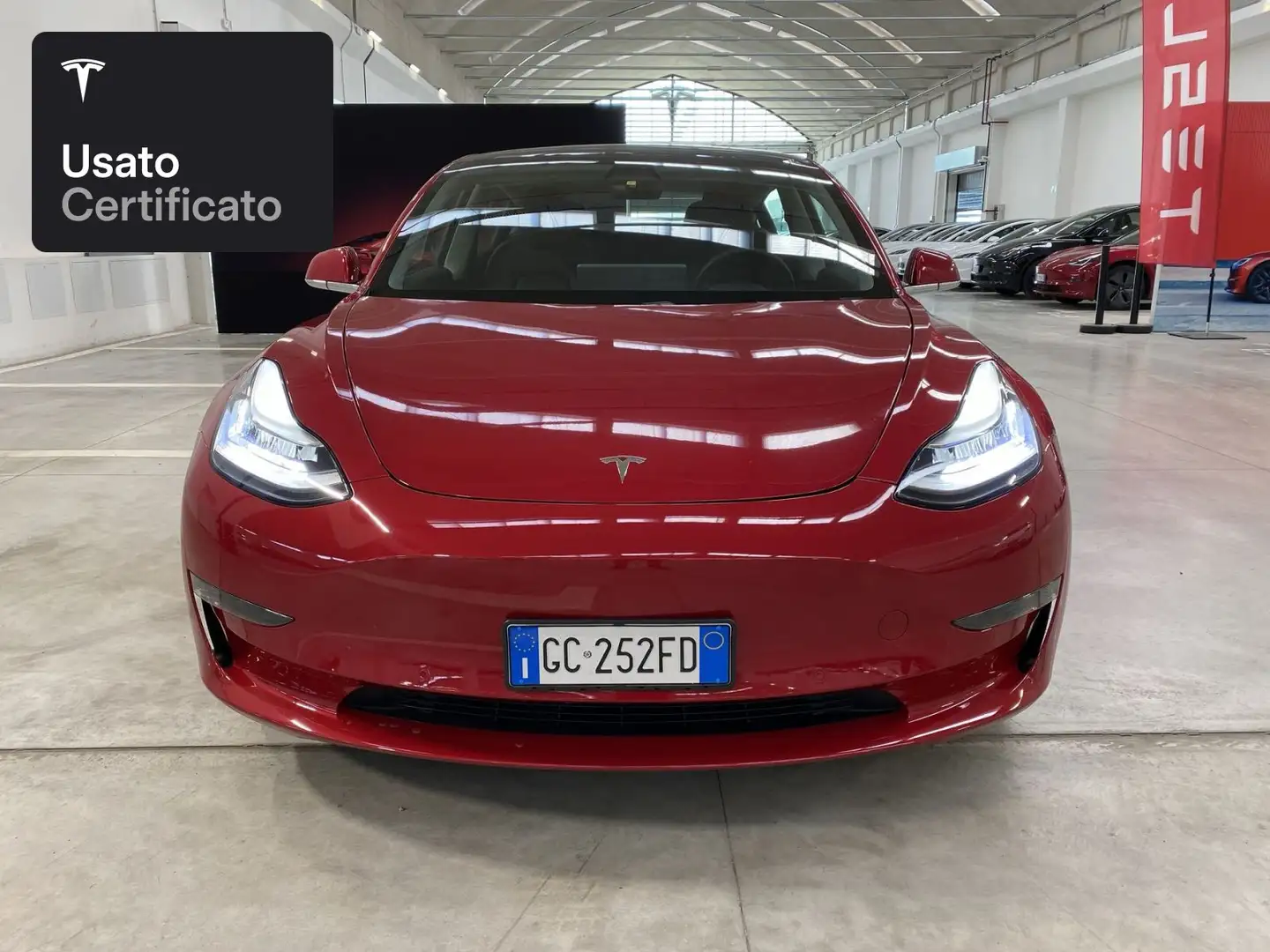 Tesla Model 3 Long Range AWD Rot - 2