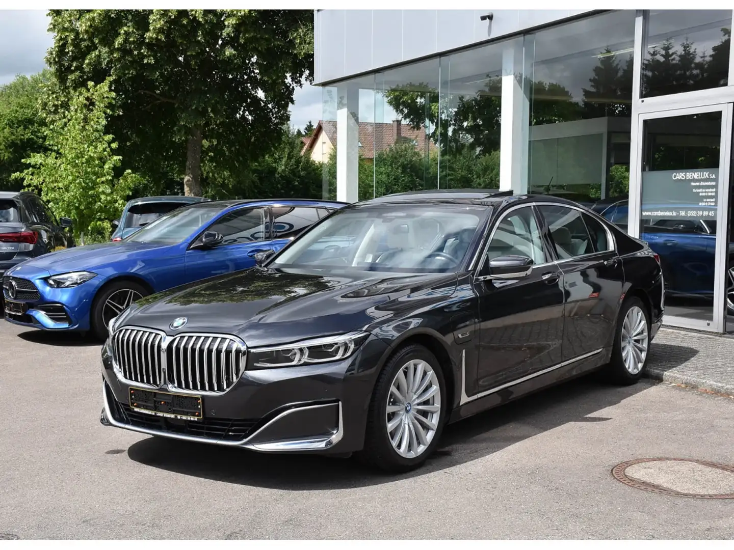 BMW 745 eA PHEV TO HUD ACC MEMO SG VENT CAM360 1° MAIN Gris - 2