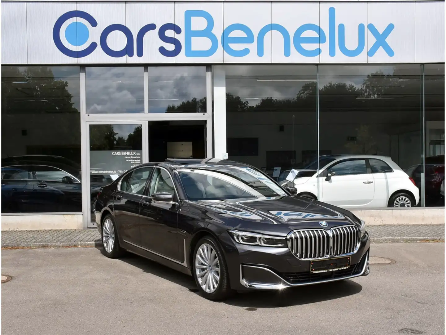 BMW 745 eA PHEV TO HUD ACC MEMO SG VENT CAM360 1° MAIN Gris - 1