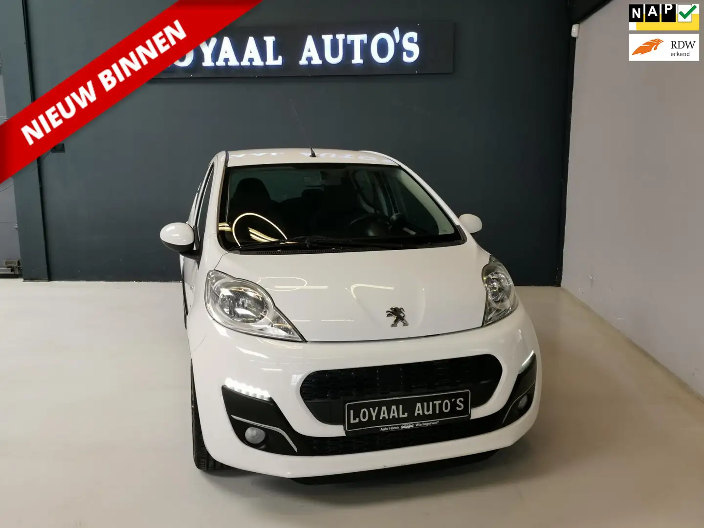 Peugeot 107 1.0 Active | AIRCO | ELEK.RAMEN | NAP | APK. White - 1