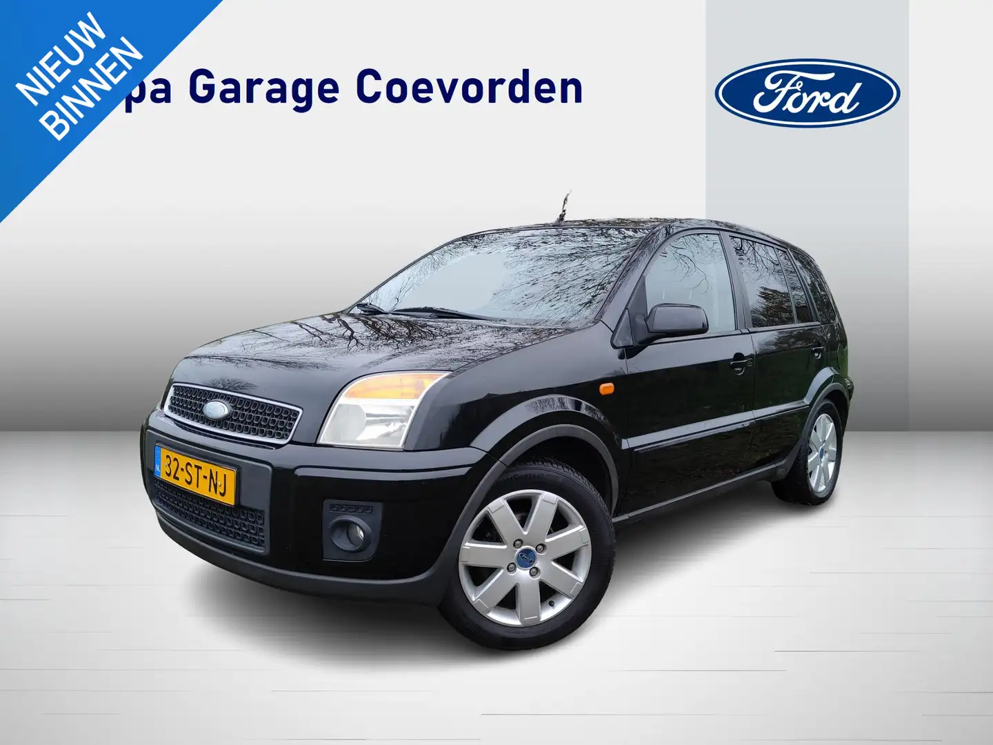 Ford Fusion 1.4-16V Futura | INRUIL KOOPJE | GOEDKOOP RIJDEN | Noir - 1