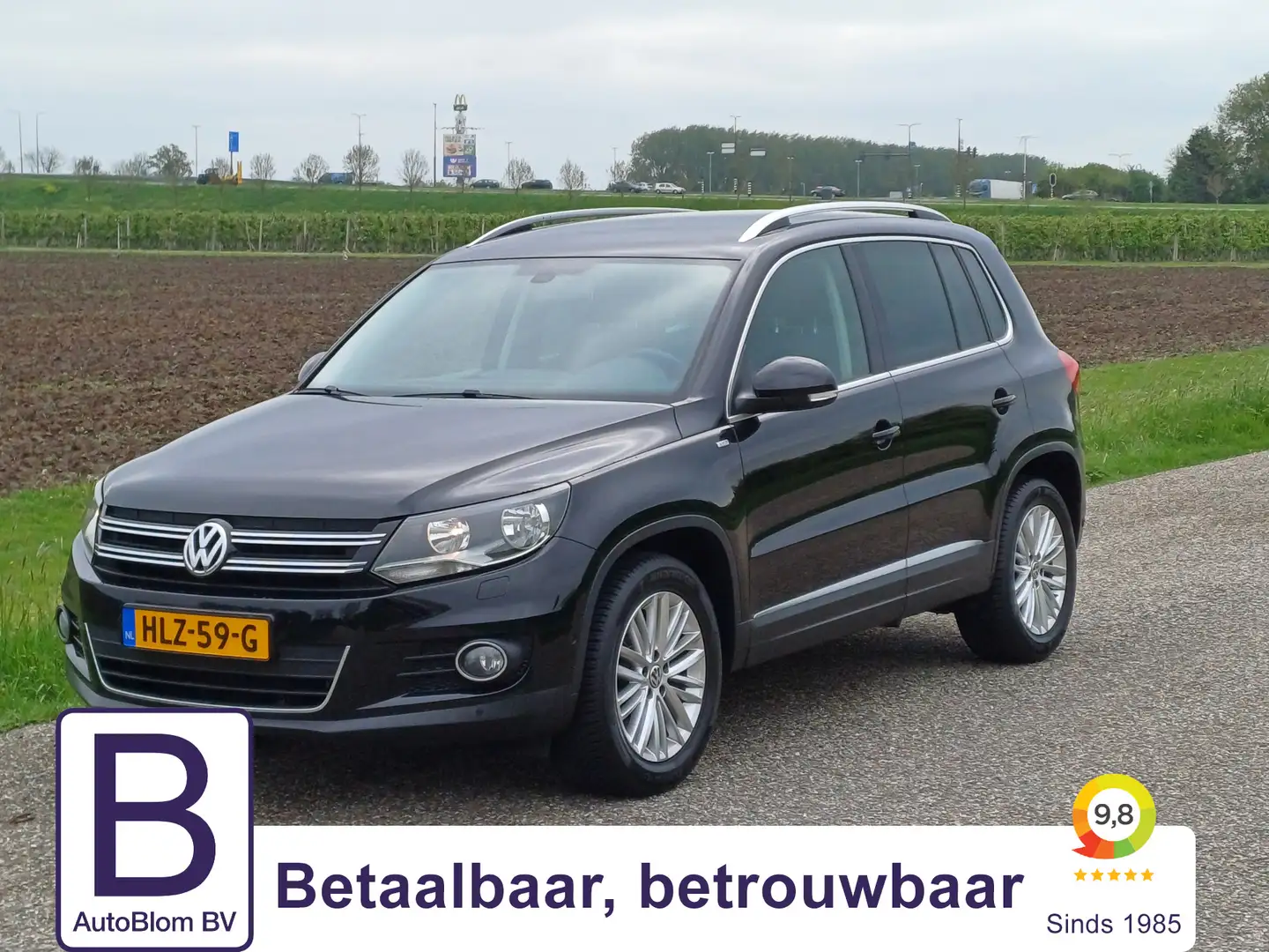 Volkswagen Tiguan 1.4 TSI Sport&Style CUP /Clima/Cruise/Trekh./Soelv Gris - 1