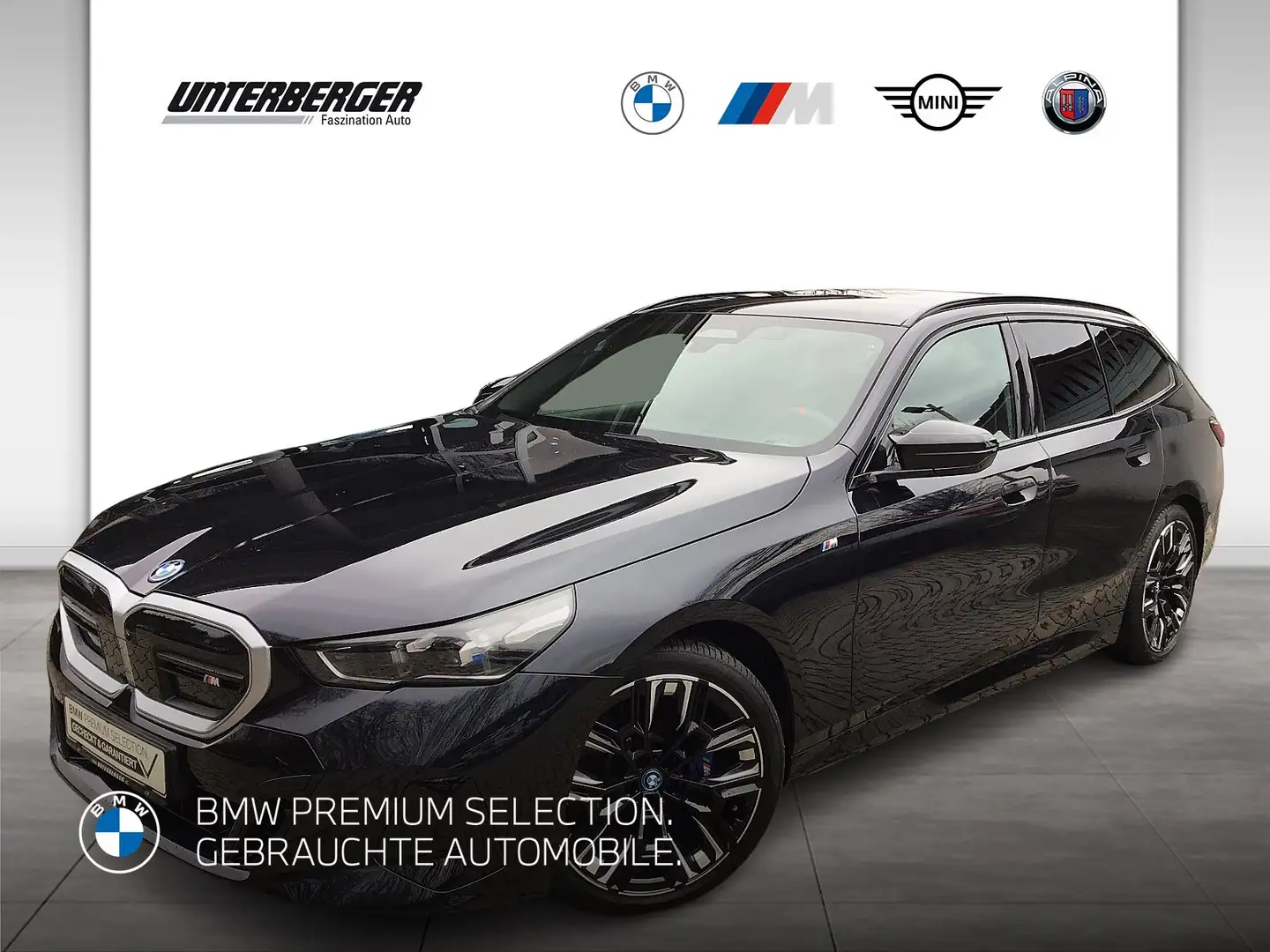 BMW i5 M60 xDrive Touring AHK-AUTOBAHNASSISTENT-20"-LEDER Schwarz - 1
