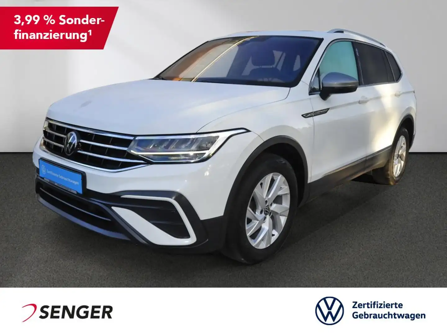 Volkswagen Tiguan Allspace 2.0 TDI Life DSG Navi Pano Sitzh Bianco - 1
