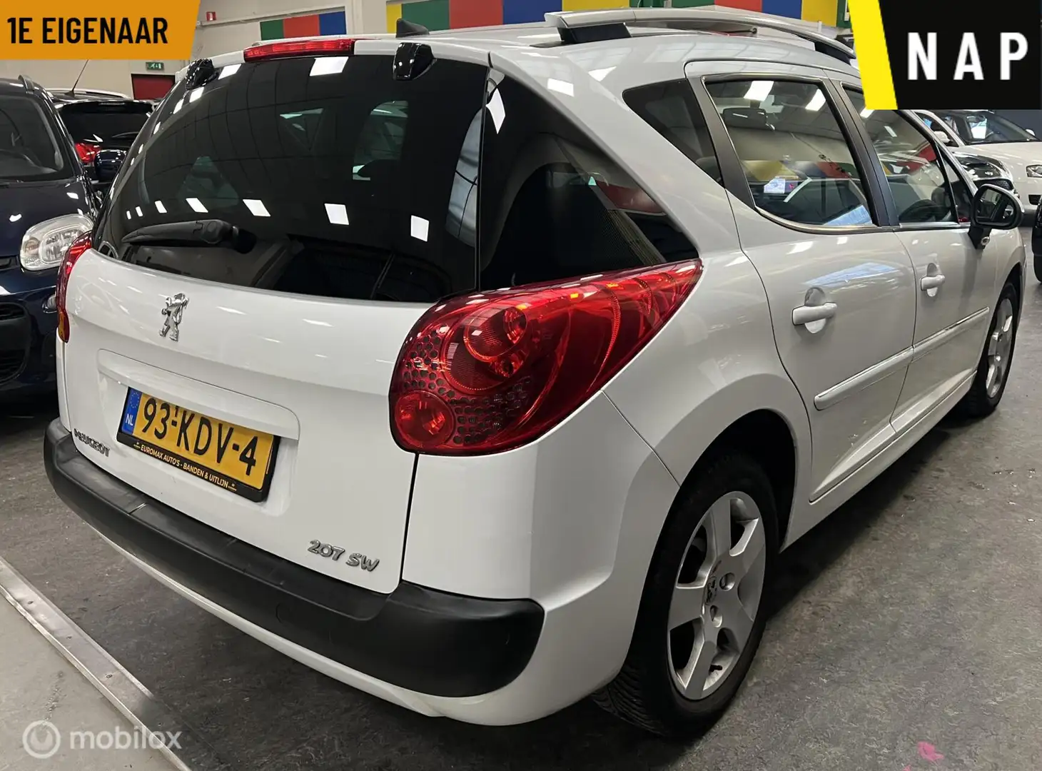 Peugeot 207 SW 1.6 VTi XS Panorama dak–1e eigenaar/NAP/Airco Weiß - 2