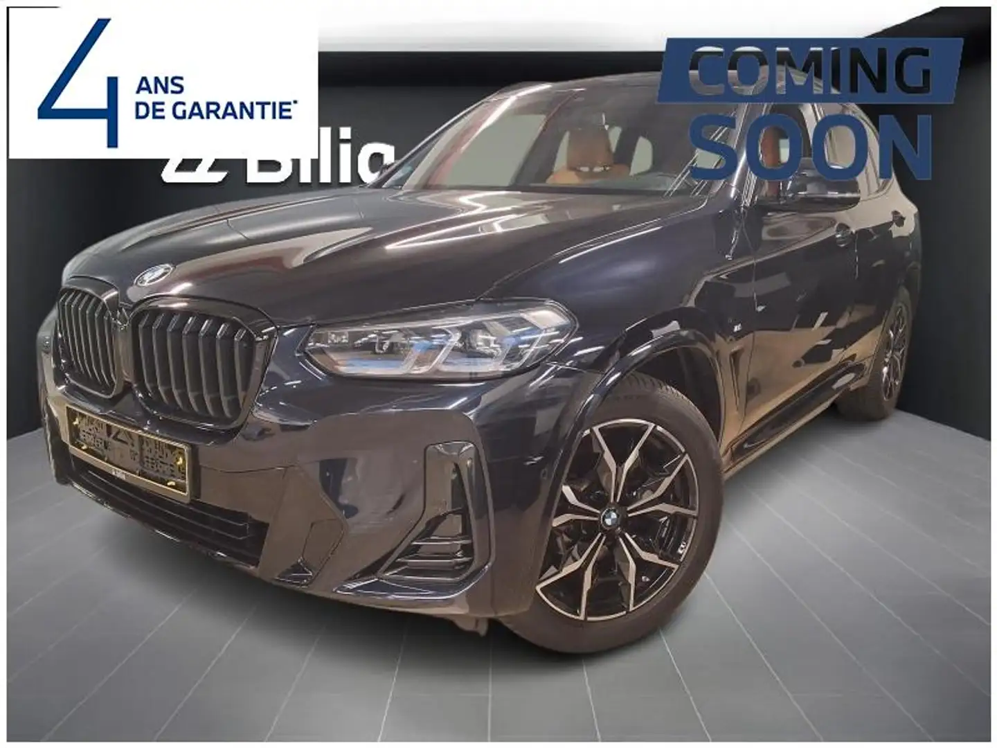 BMW X3 xDrive20d pack M 2024 Bleu - 1