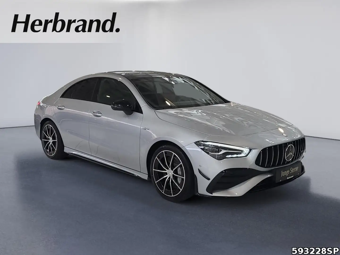 Mercedes-Benz CLA 35 AMG 4M  Pano Burmester DISTRONIC LED Silber - 2