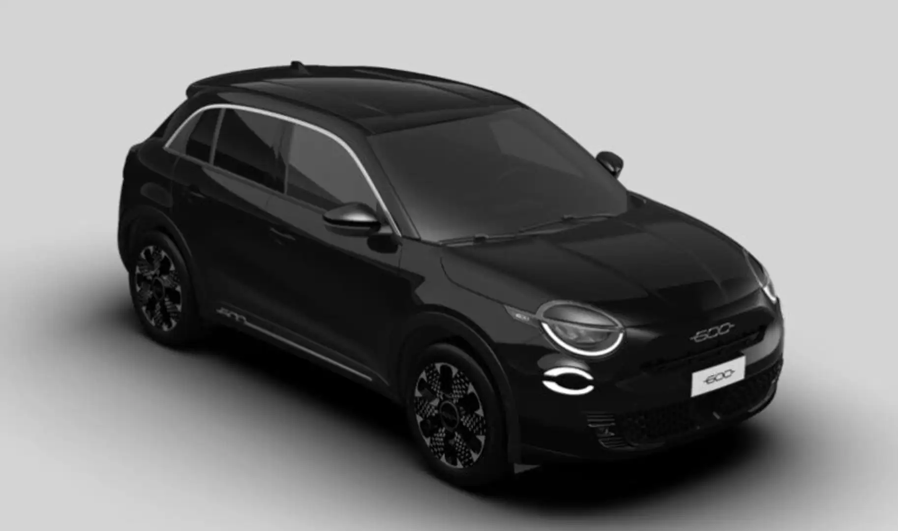 Fiat 600 600 Hybrid 100 CV DCT MHEV La Prima Noir - 1