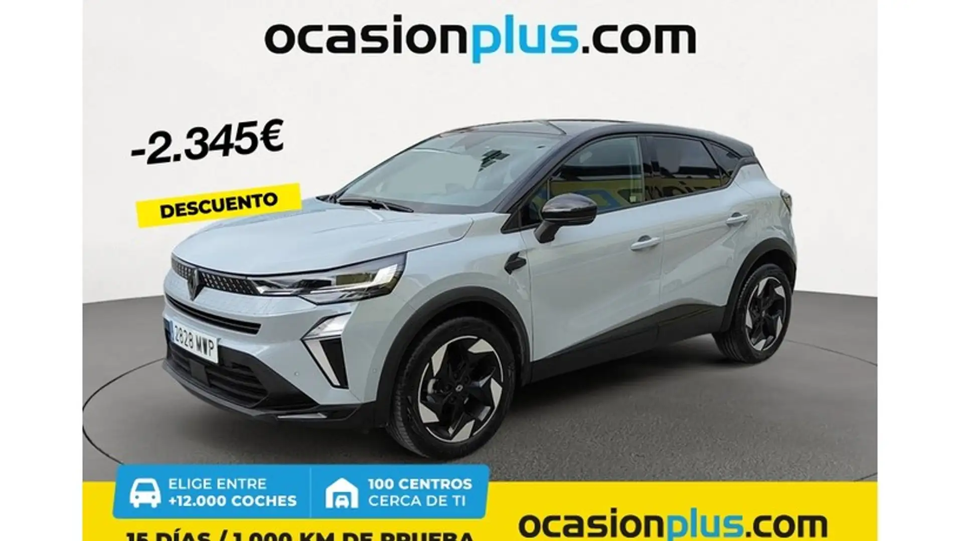 Renault Captur TCe GPF Micro Híbrido Techno EDC 117kW Gris - 1