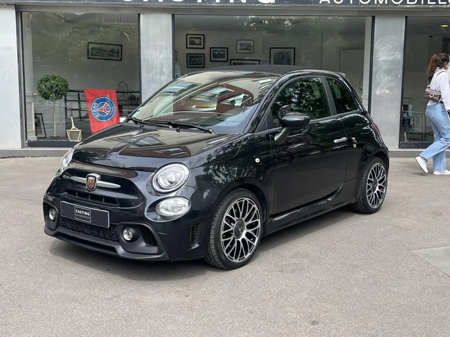 Fiat 500 Fiat 500 1.4i 16V - 145 cv BVR  cabriolet Abarth 5 Noir - 1