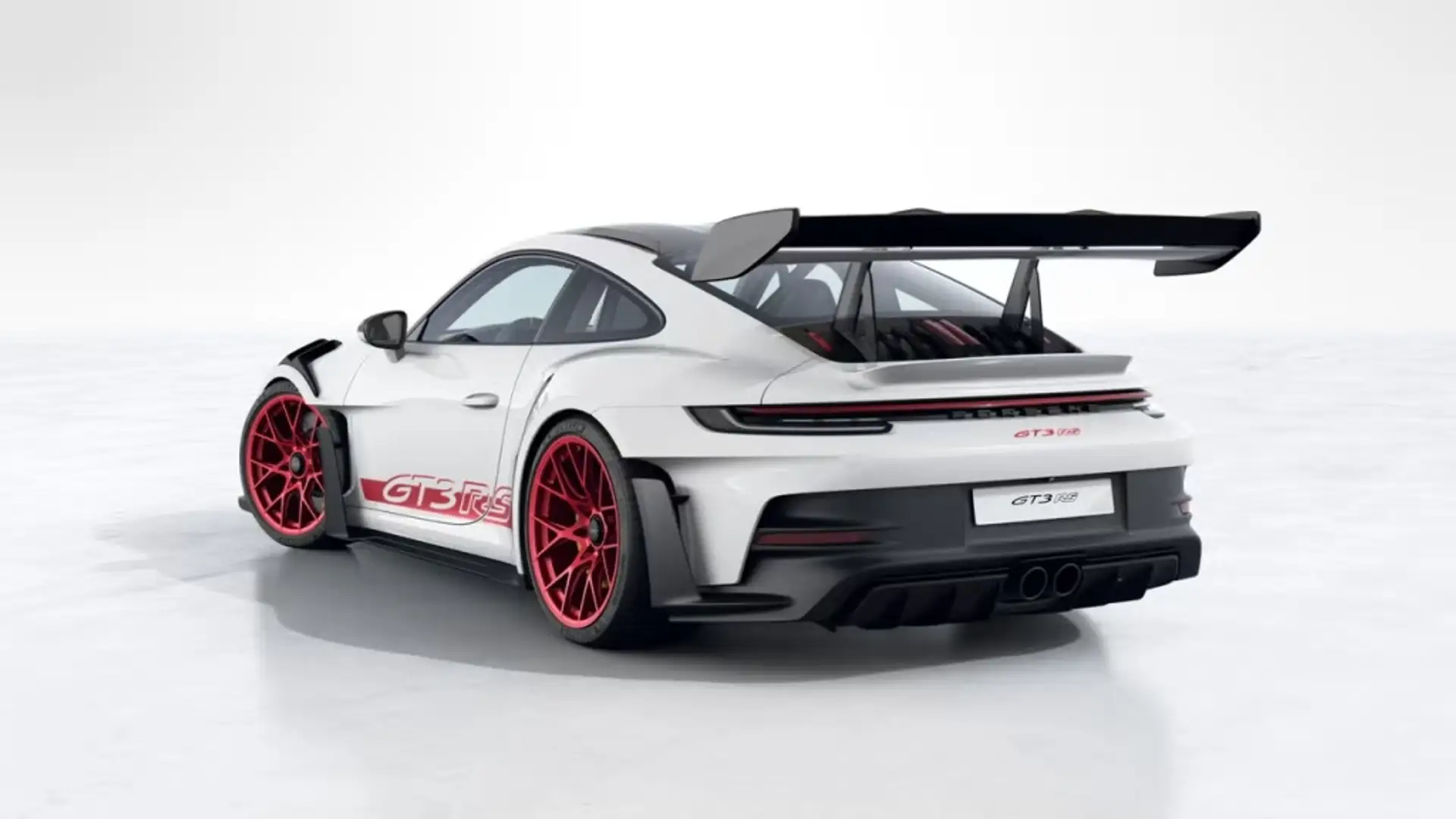 포르쉐 911 GT3 RS 2024 흰색 사진 3