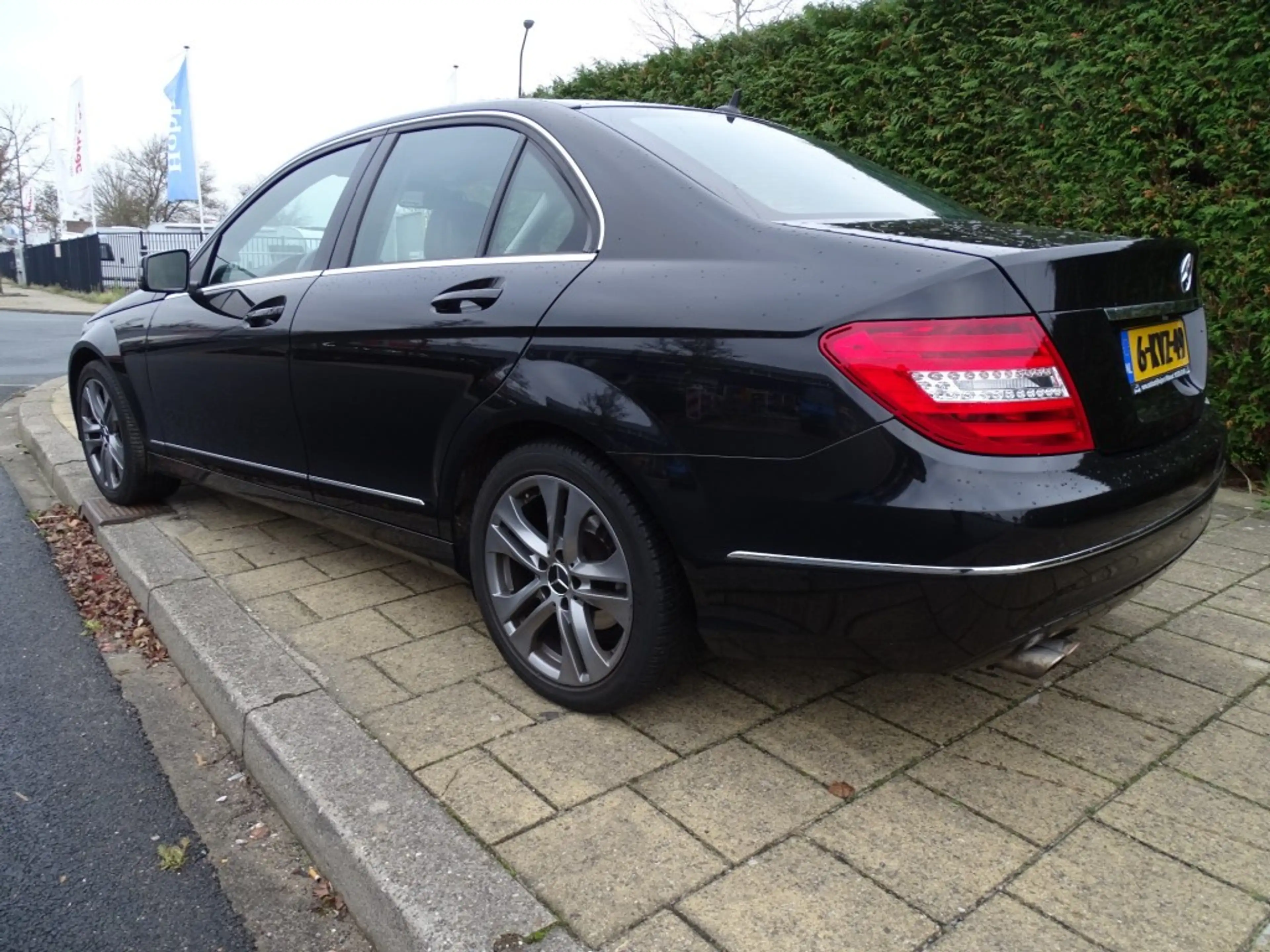 Mercedes-Benz C 180 180 AMB. AVANTGARDE-Navi-Blth-Cruise-Hlf Leer-Led — photo 2