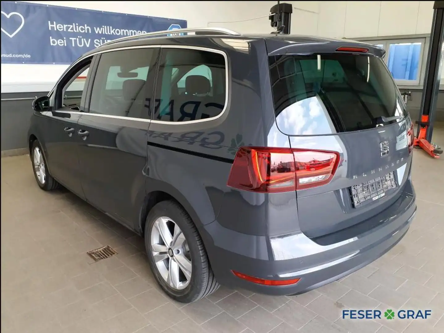 SEAT Alhambra XCELLENCE 1.4 TSI 7 Sitze *LED*NAVI*FULL Grau - 2