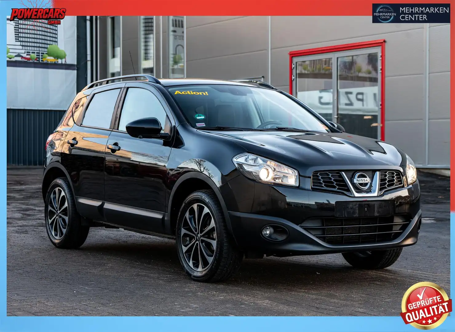 Nissan Qashqai 360 2.0,Tempomat,360° Kamera, Bluetooth Schwarz - 1