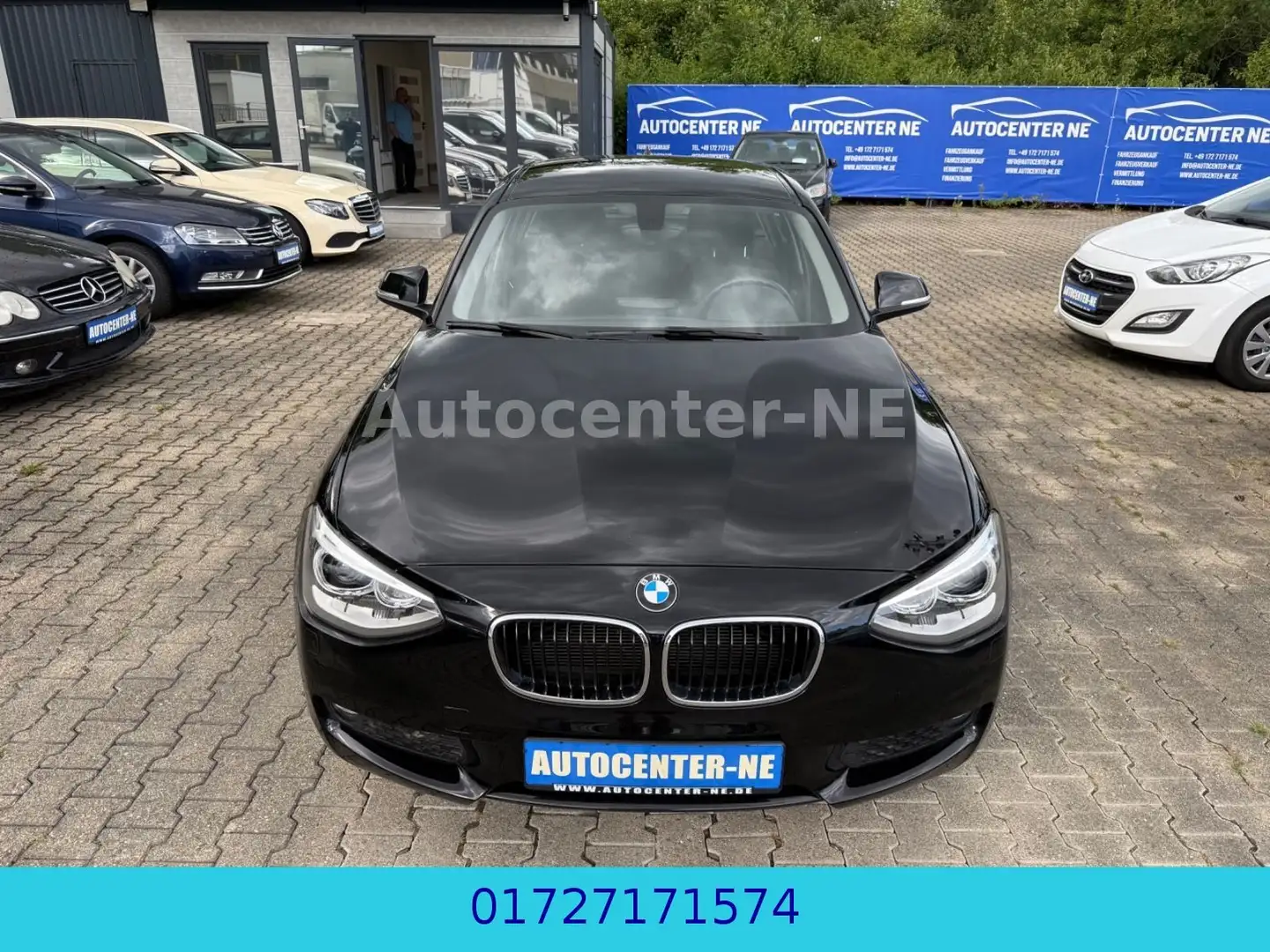 BMW 116 i/Automatik/Navi/Xenon/A.H.K Schwarz - 1