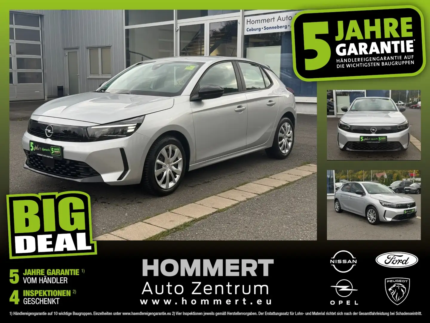 Opel Corsa F 1.2 Turbo Edition LED+SHZ+Fernlichtass. Grau - 1