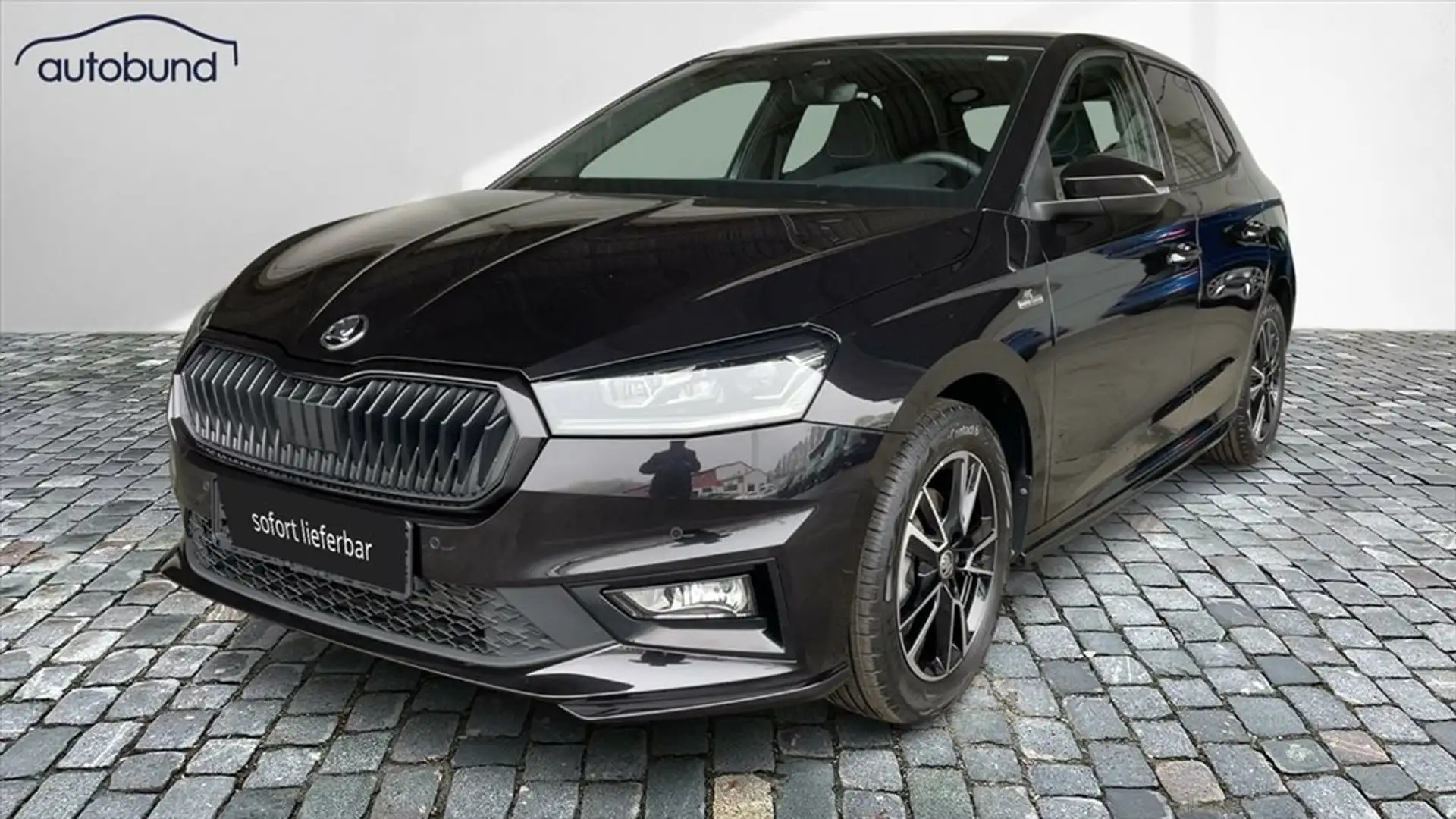 Skoda Fabia IV 1,0 TSI DSG Monte Carlo Panorama Klimaaut. Schwarz - 1