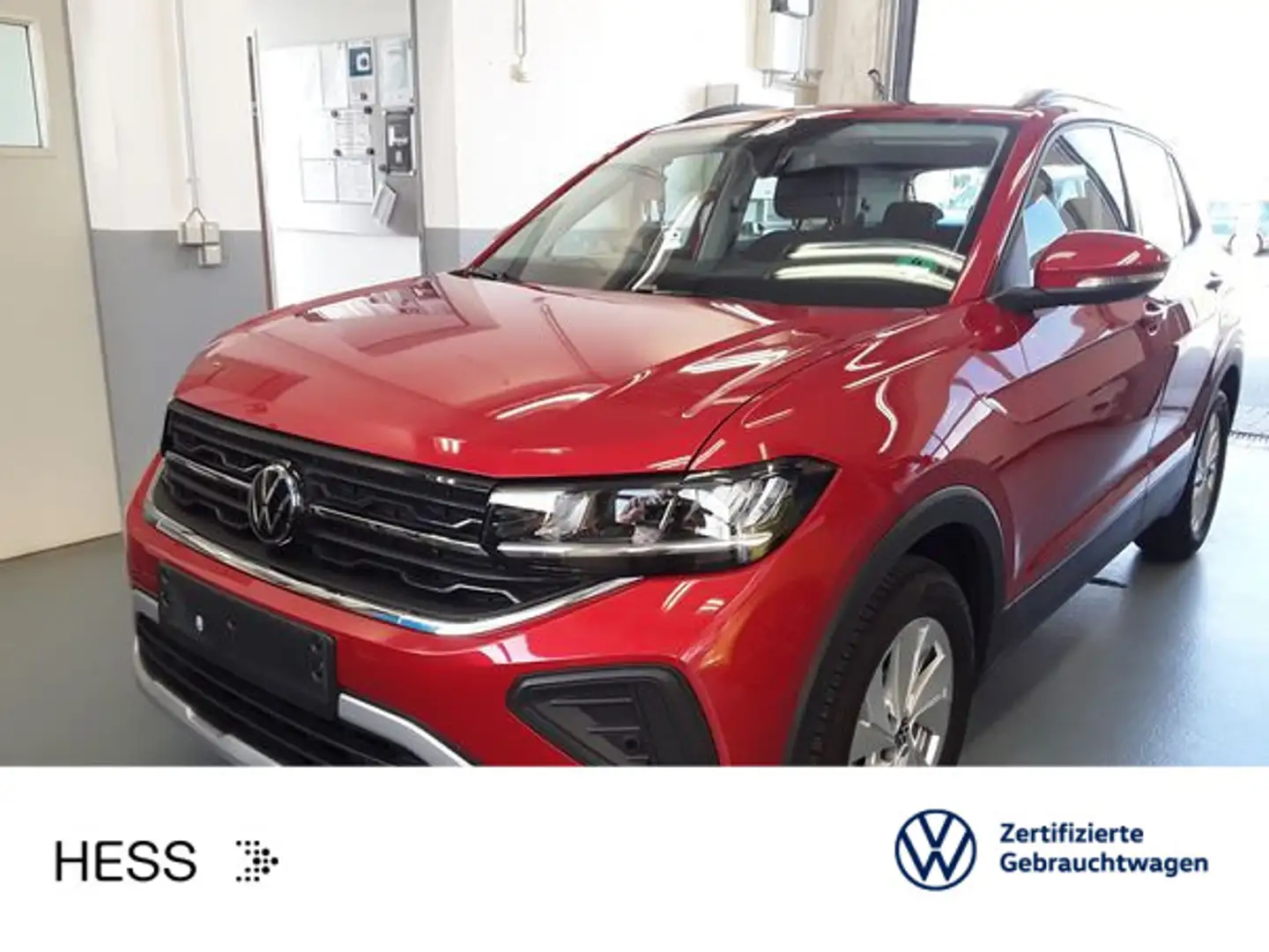 Volkswagen T-Cross 1.5 TSI DSG LIFE*LED*AHK*NAVI*KLIMA*PDC* Rot - 1