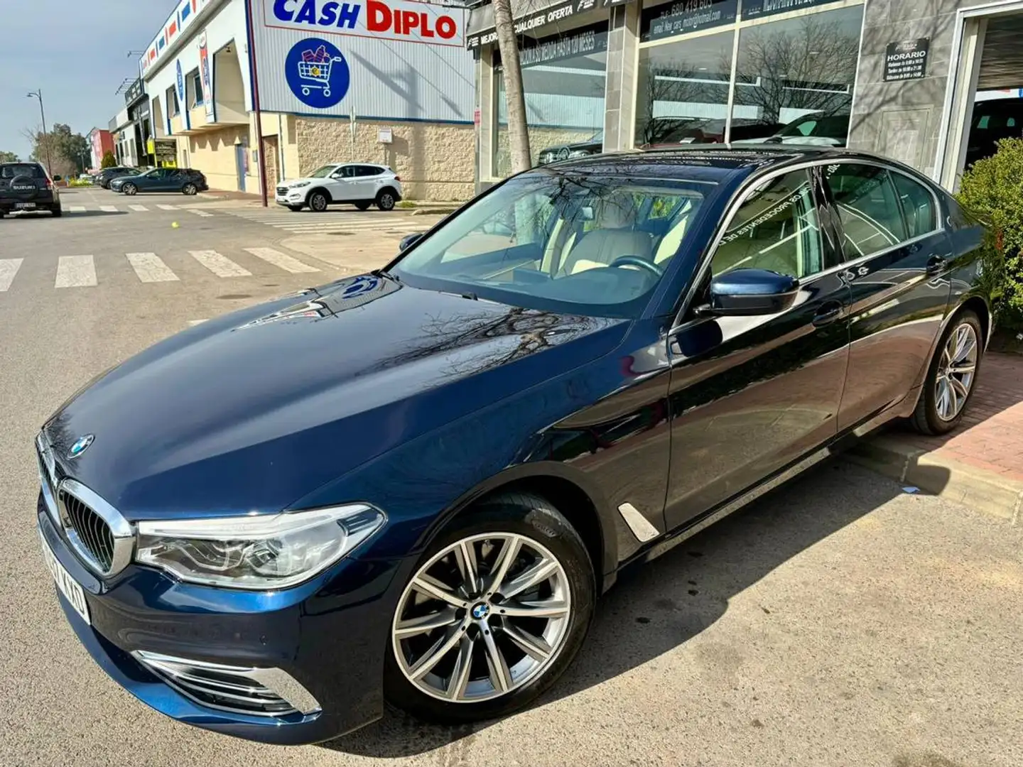 BMW 520 520dA Modrá - 1
