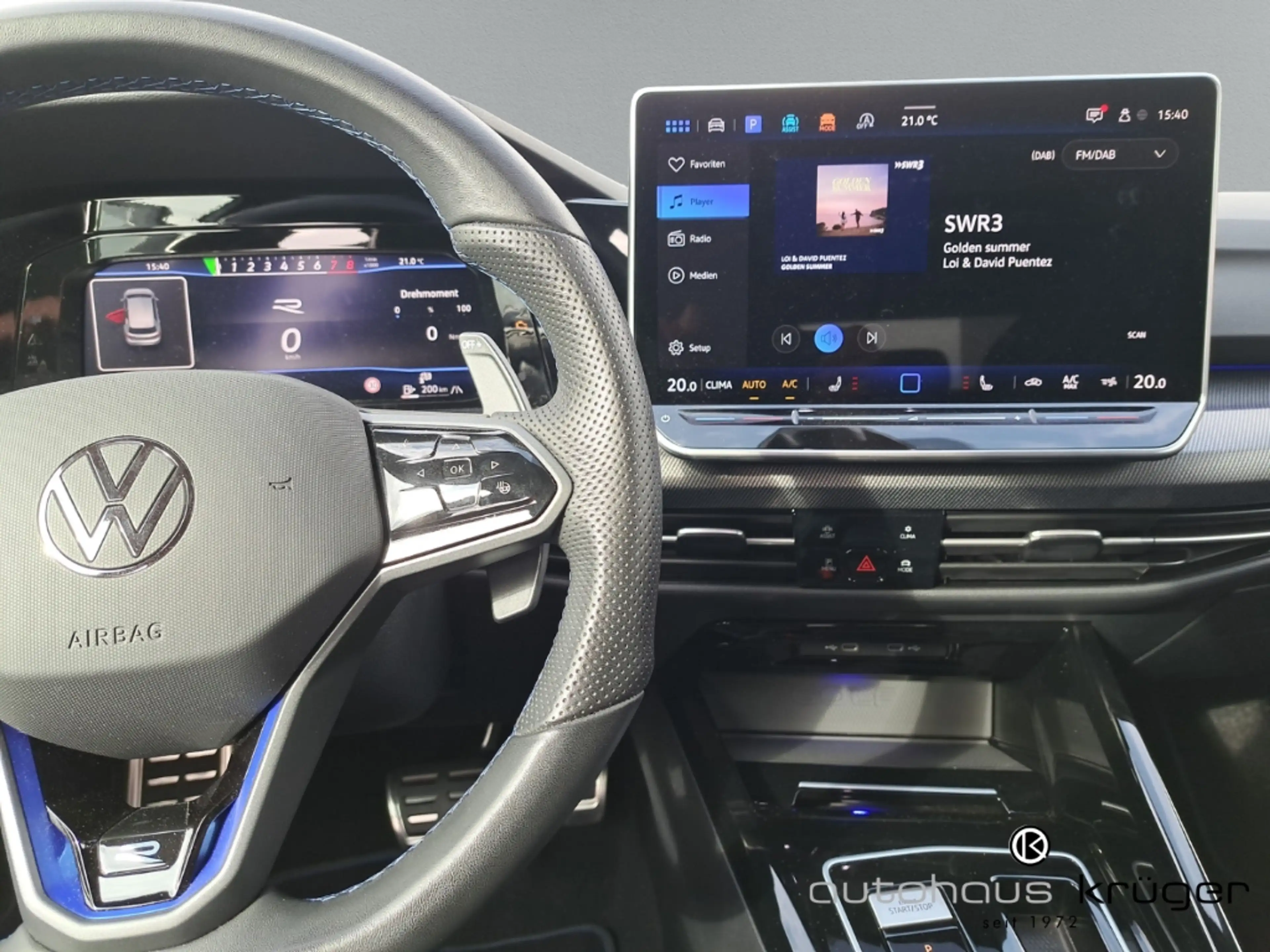 Volkswagen Golf R 8 2.0 TSI DSG Black Edition 4Motion HUD AD Navi Di — photo 14
