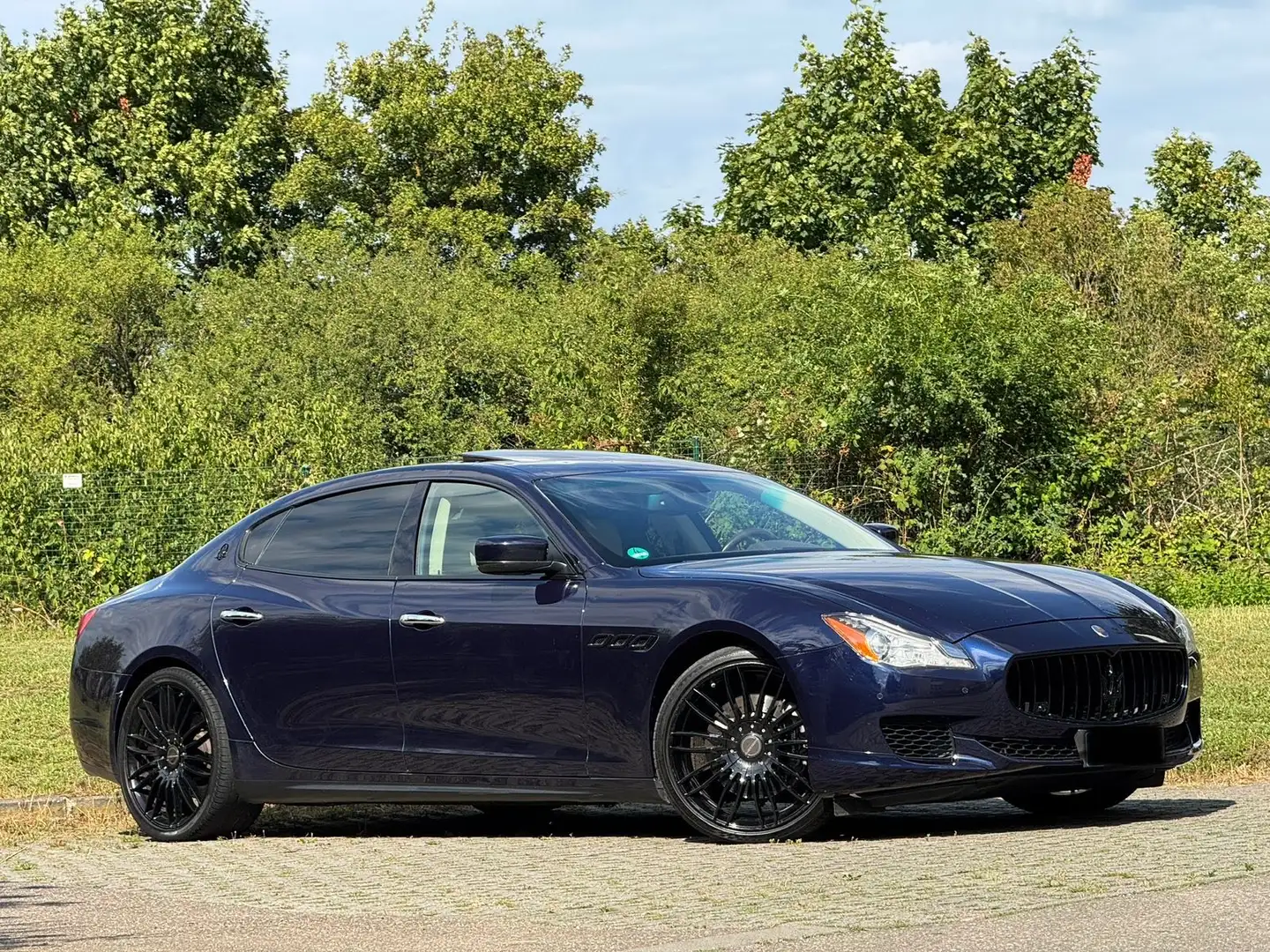 Maserati Quattroporte D Automatik mit Hagel Bleu - 1