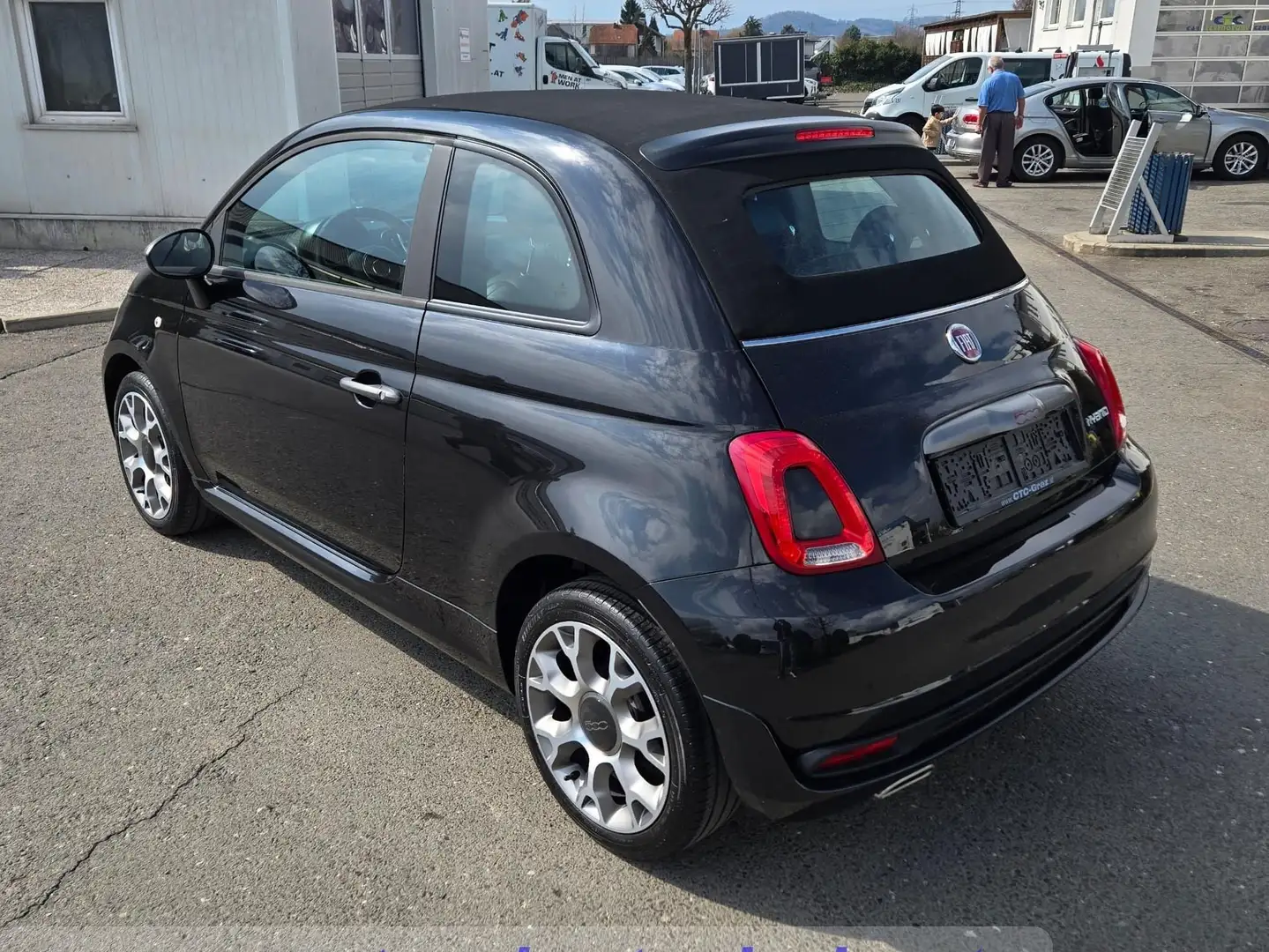 Fiat 500 Sport Schwarz - 2