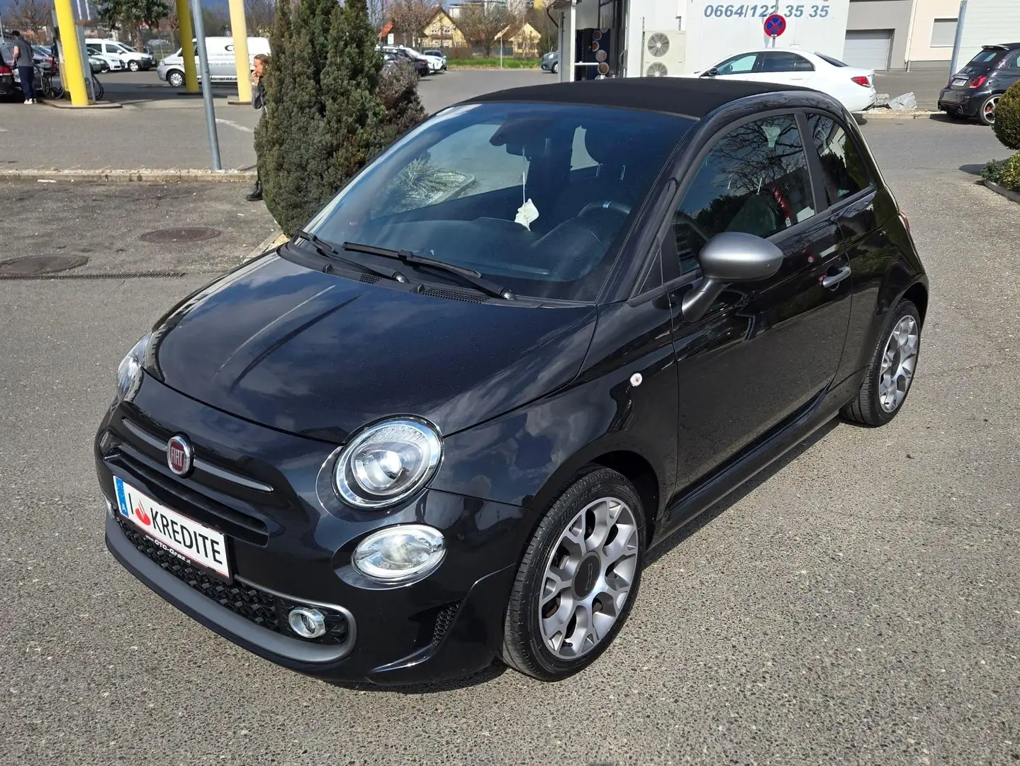 Fiat 500 Sport Schwarz - 1