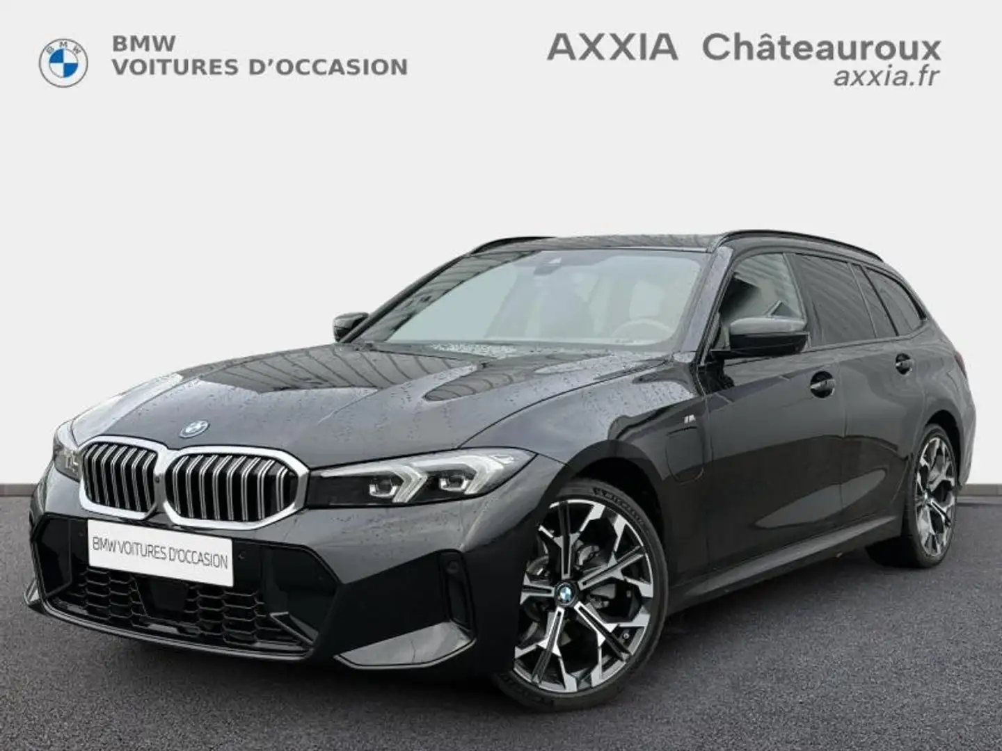 BMW 330 330eA 292ch M Sport Schwarz - 1