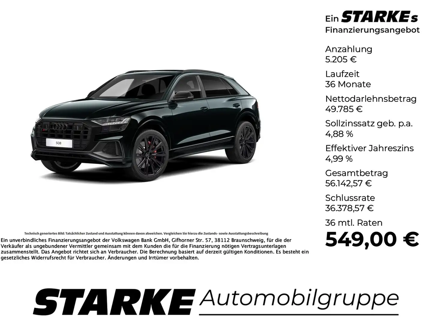 Audi SQ8 4.0 TFSI tiptronic quattro Noir - 1