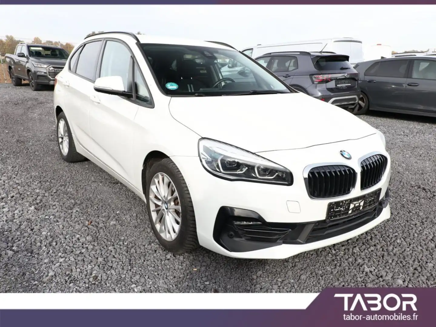 BMW Série 2 218i Active Tourer Steptronic Sport Line Blanc - 2