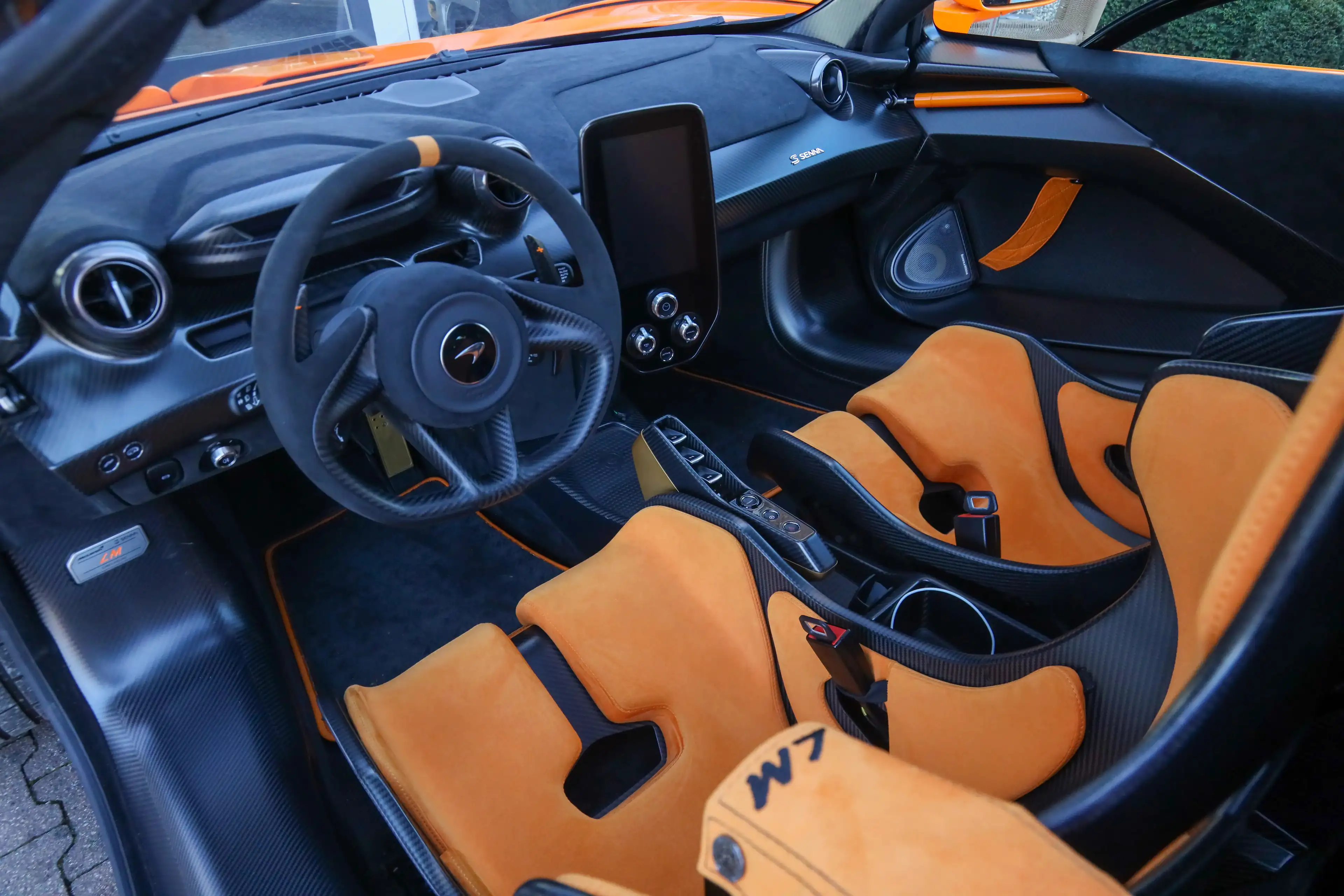 McLaren Senna LM "Papaya Orange with 727 kms" The tribute to a l — photo 3