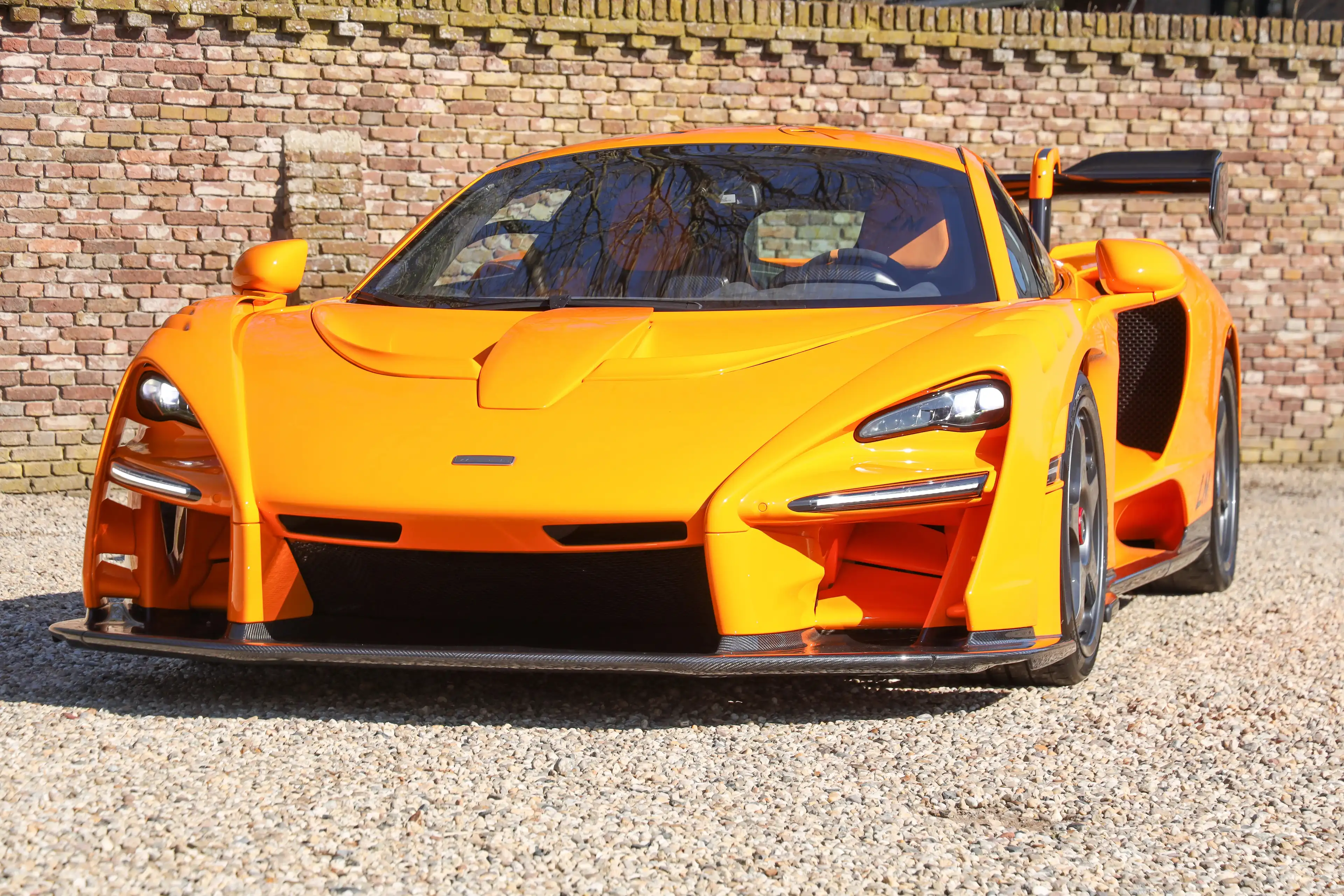 McLaren Senna LM "Papaya Orange with 727 kms" The tribute to a l — photo 6