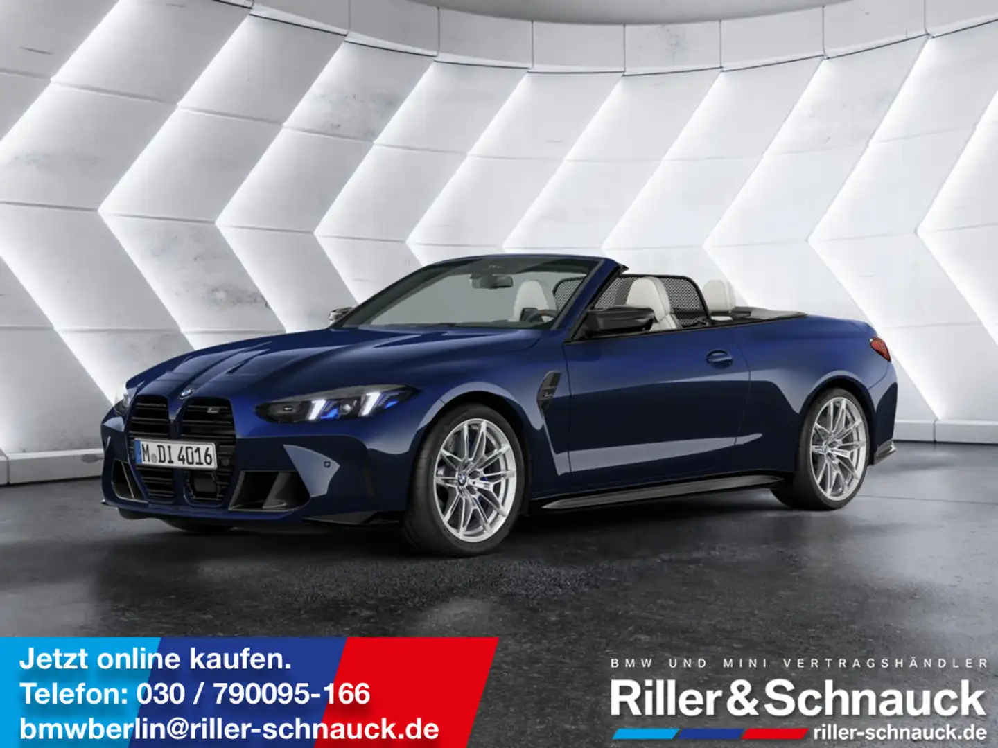 BMW M4 Cabrio Competition xDrive NAVI LED 360° Blue - 1