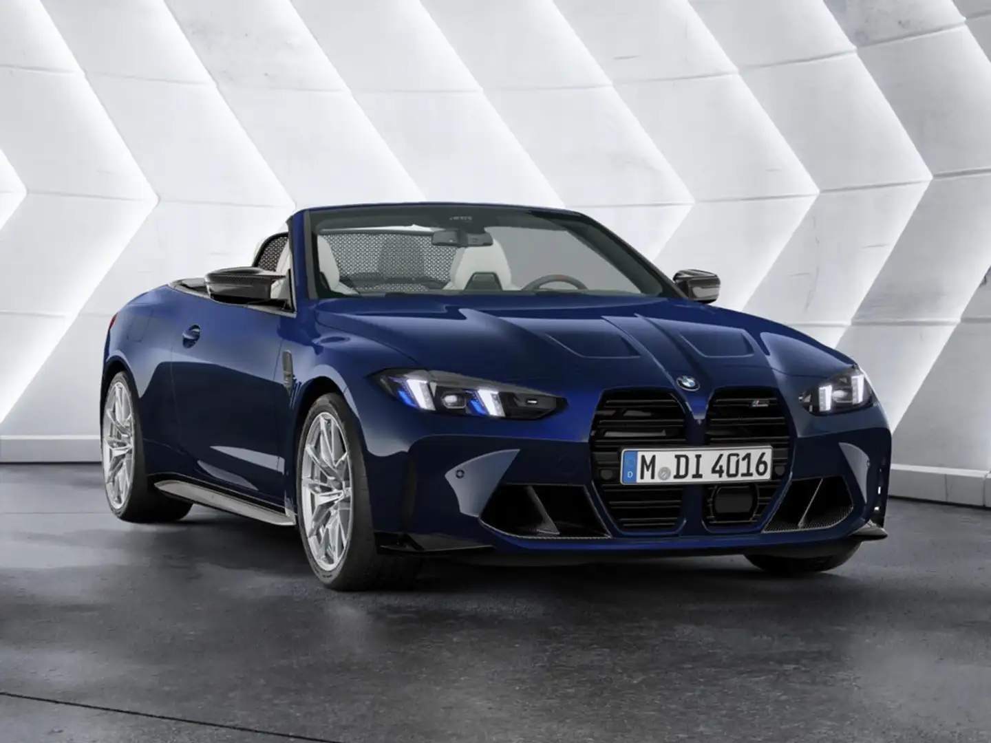 BMW M4 Cabrio Competition xDrive NAVI LED 360° Blue - 2