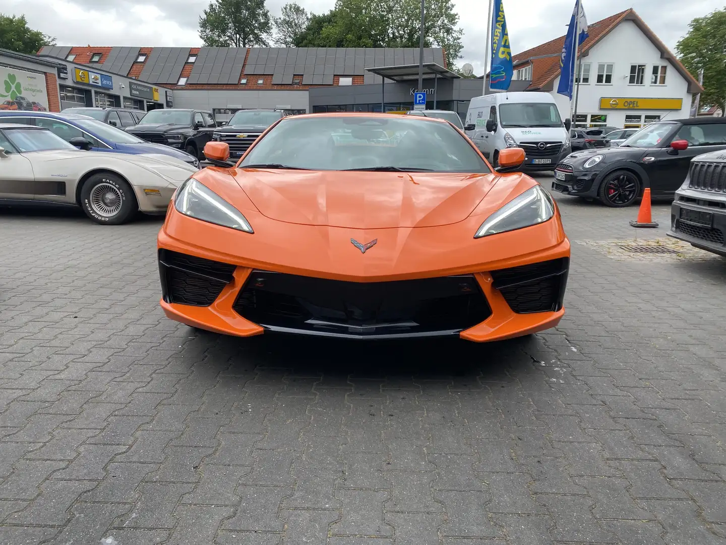 Corvette C8 Cabrio 6.2 V8 3LT Z51 2024 Sportp. HUD LED BT Oranje - 2
