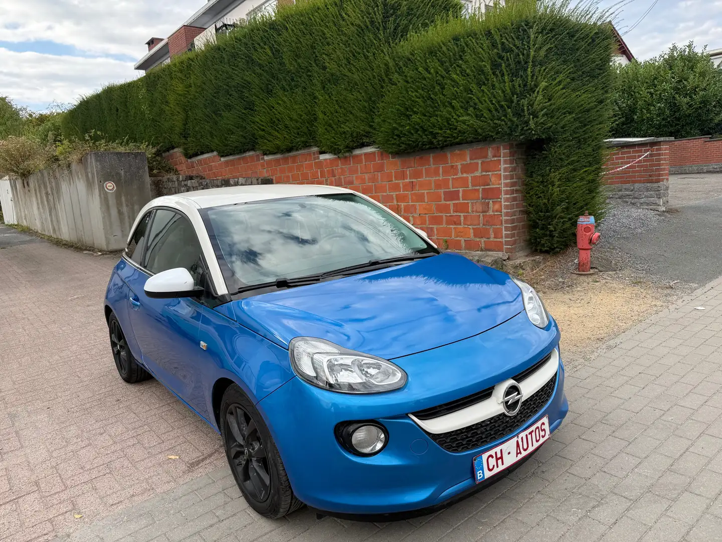 Opel Adam 1.2i-L-CLIMATISÉE-PRETE A IMMATRICULER-GARANTIE Blau - 1