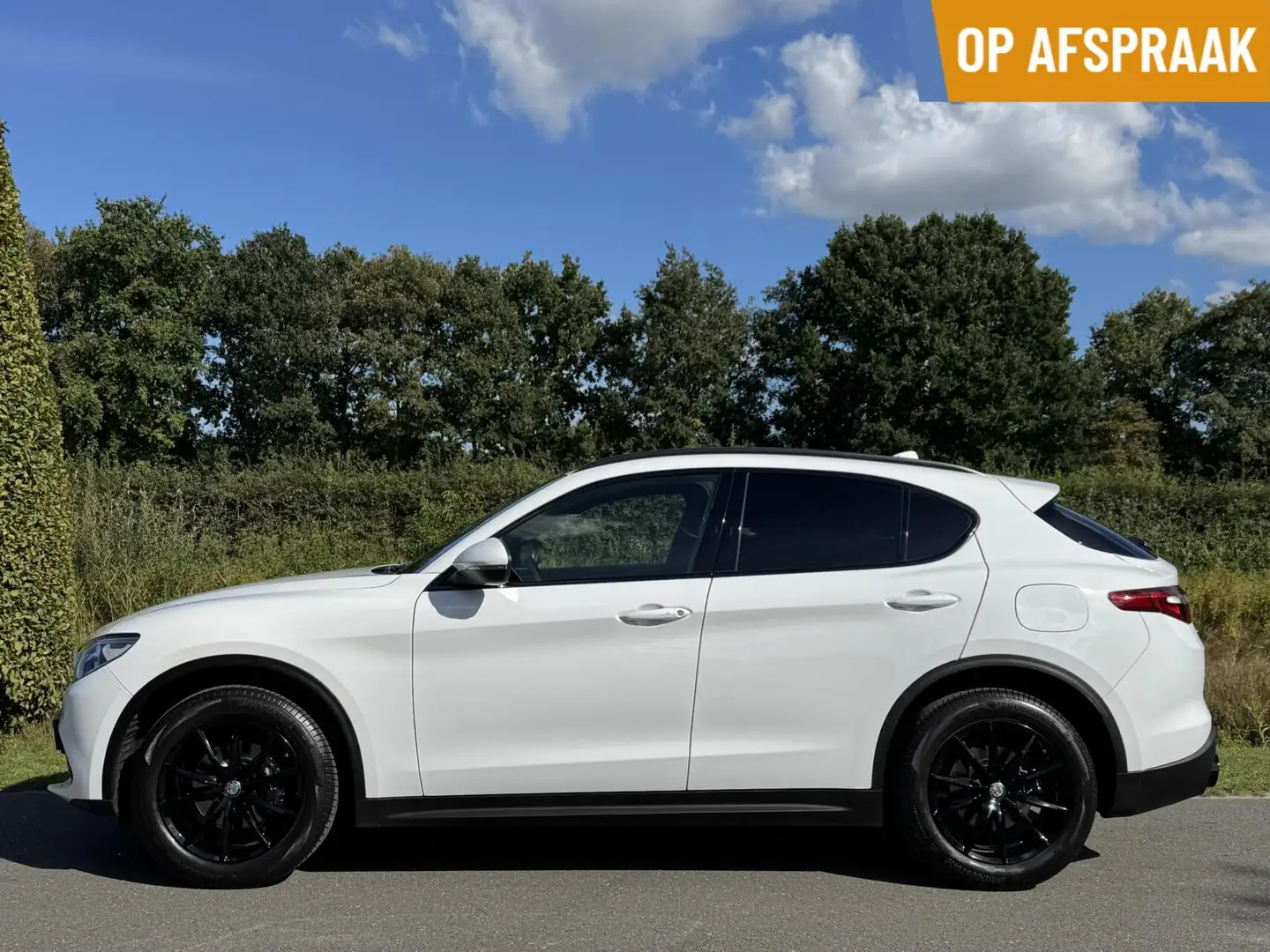Alfa Romeo Stelvio 2.0t 280pk Q4 Veloce, 124dkm, 19inch Blanc - 1