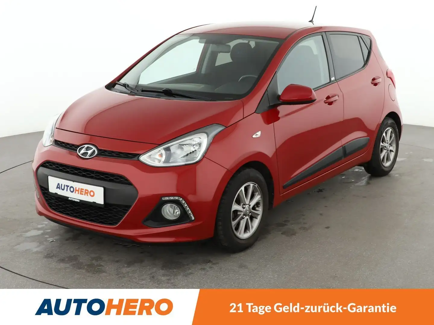 Hyundai i10 1.0 Passion*TEMPO*SHZ*ALU*KLIMA*LIM* Rot - 1