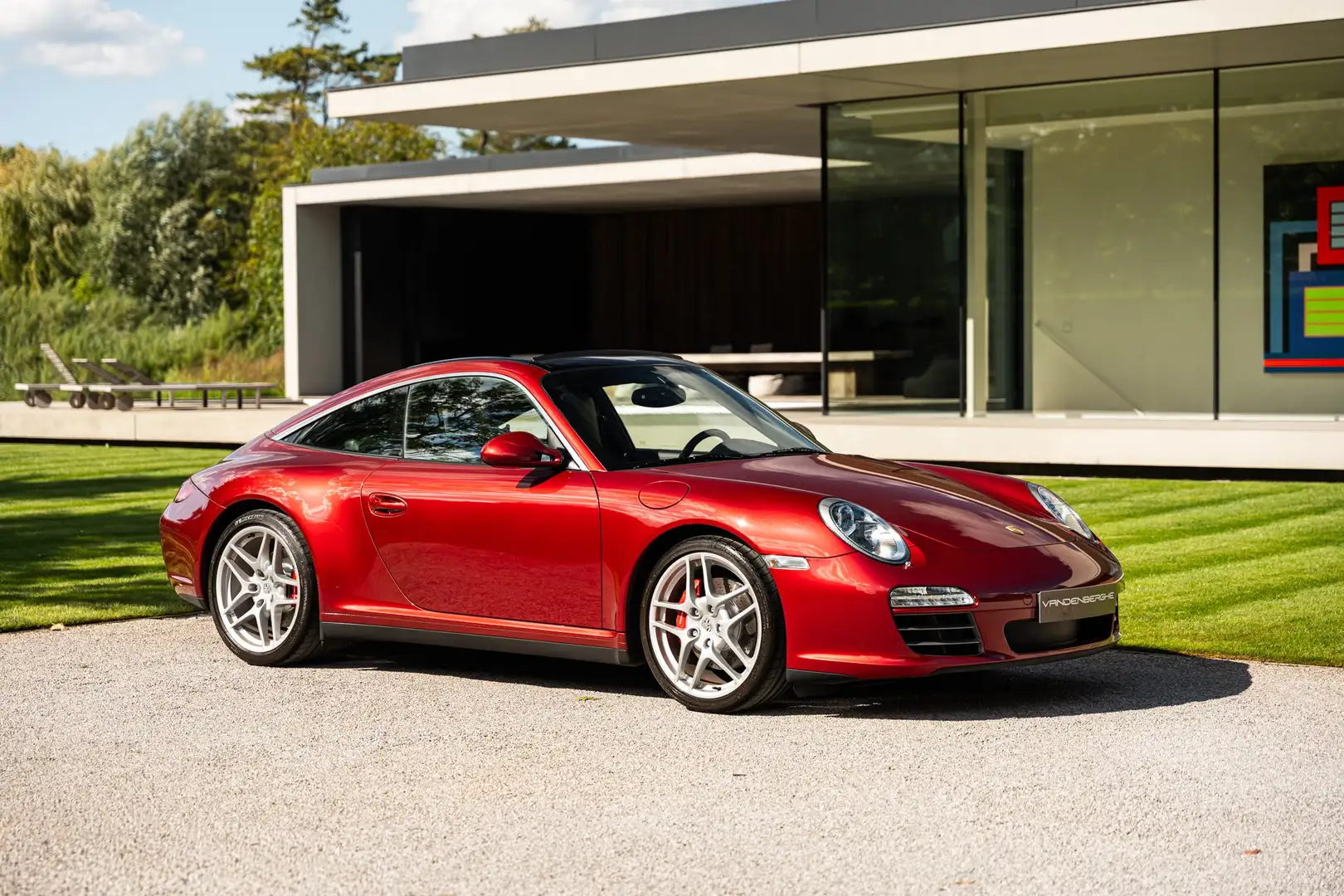 Porsche 997 .2 TARGA 4S/MANUAL GEARBOX-RARE/PORSCHE SERVICED Rouge - 1