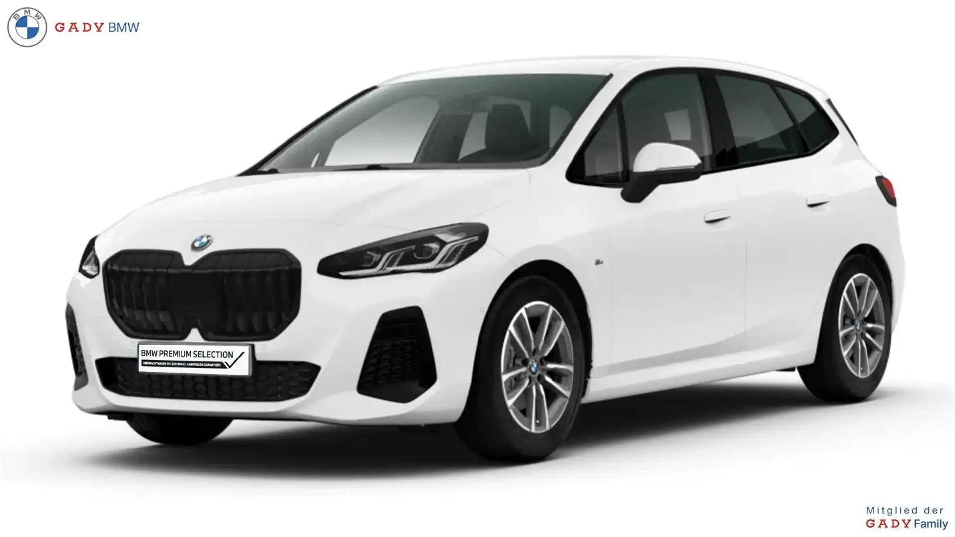 BMW 218 i Active Tourer Weiß - 1