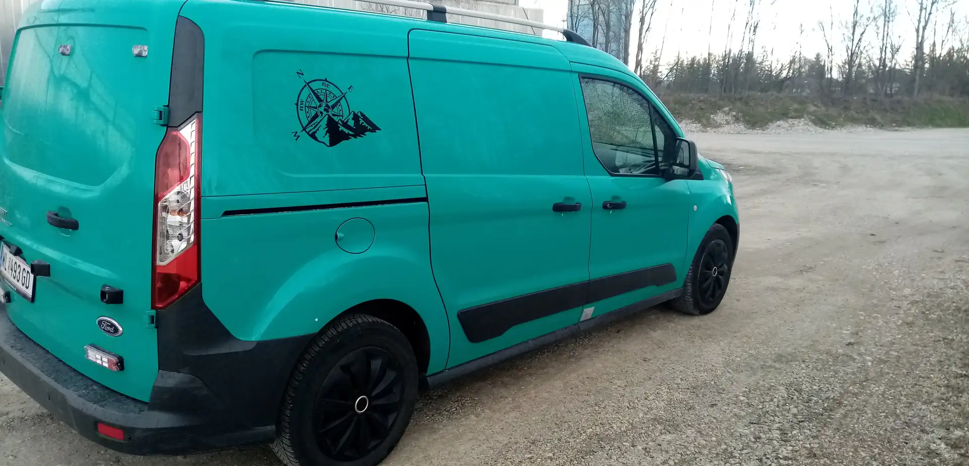 Ford Transit Connect TR . CONNECT HP L2 1,6D/70 Grün - 1